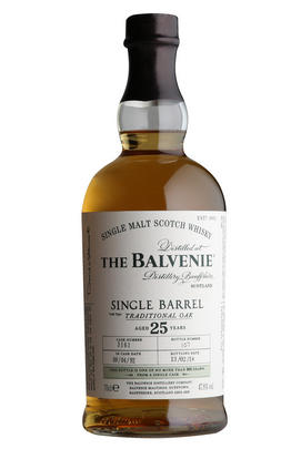 Balvenie, 25-Year-Old, Speyside, Single Malt Scotch Whisky (47.8%)