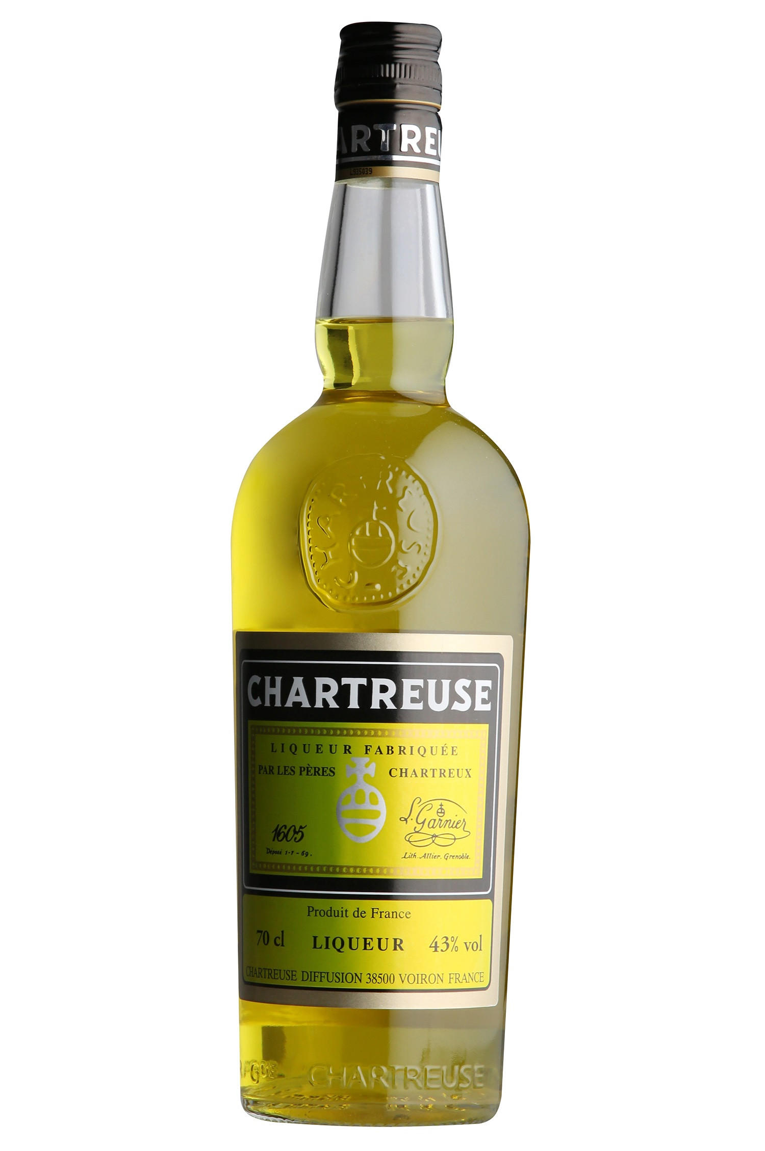 Chartreuse Yellow, Liqueur Fabriquée (43%)