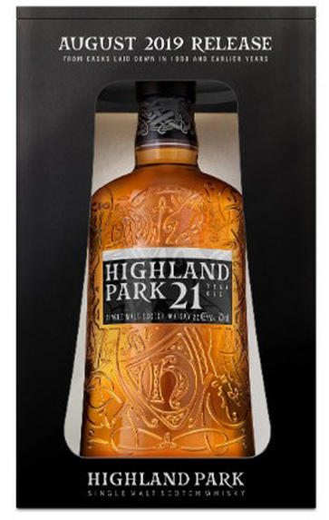 Highland Park, 21-Year-Old, Bottled 2019, Island, Single Malt Scotch Whisky (46%)