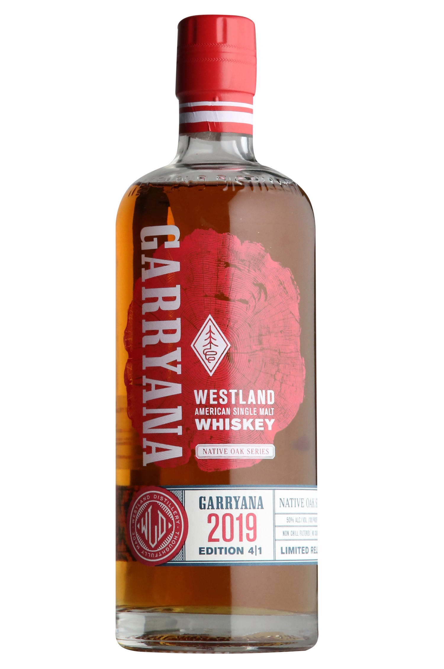 Westland, Garryana 2019 Edition 4.1, Native Oak, Single Malt Whiskey, USA (50%) bottle