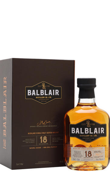 Balblair, 18-Year-Old, Highland, Single Malt Scotch Whisky (46%)