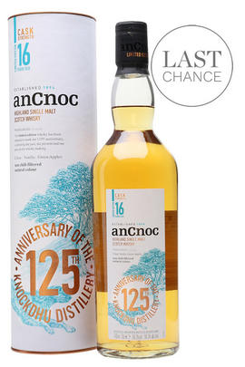 AnCnoc, Cask Strength, 16-Year-Old, 125th Anniversary, Highland, Single Malt Scotch Whisky (56.3%)