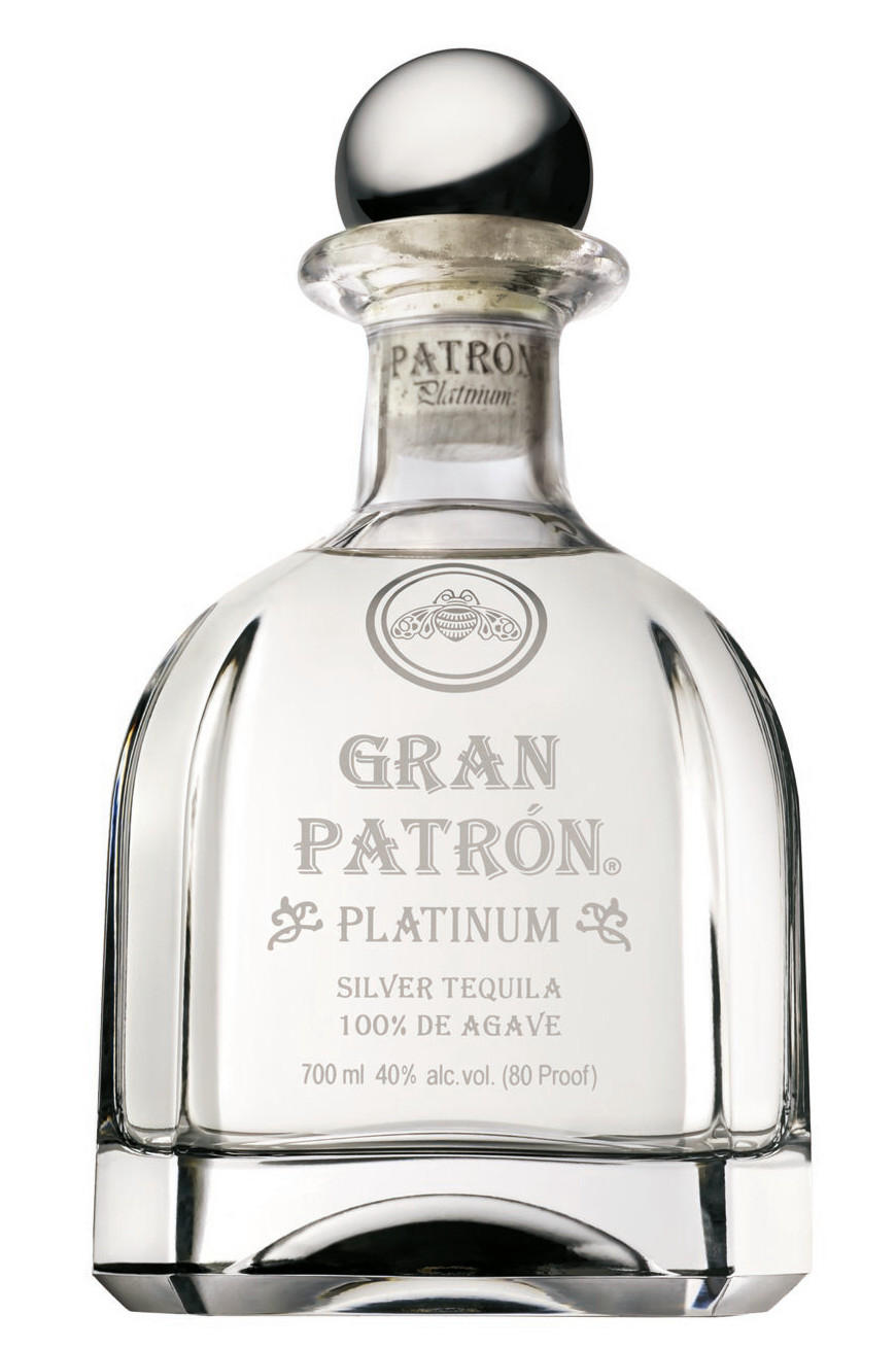 Gran Patrón, Platinum, Silver Tequila (40%) bottle