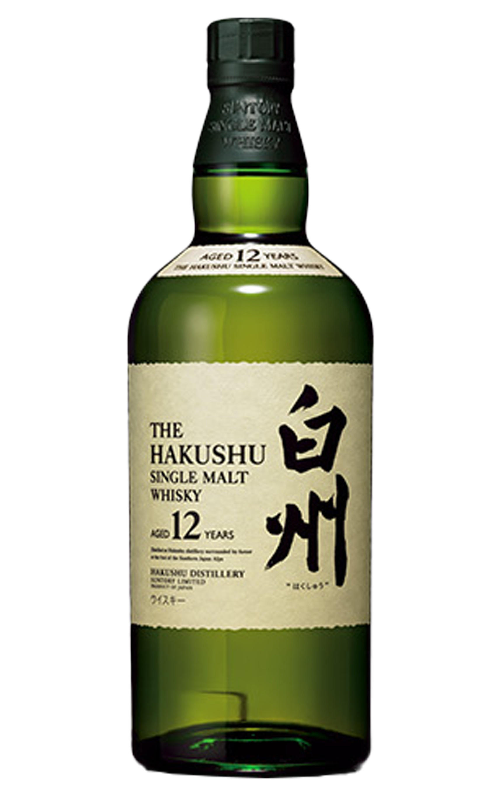 Suntory, The Hakushu, 12-Year-Old, Single Malt Whisky, Japan (43%) bottle
