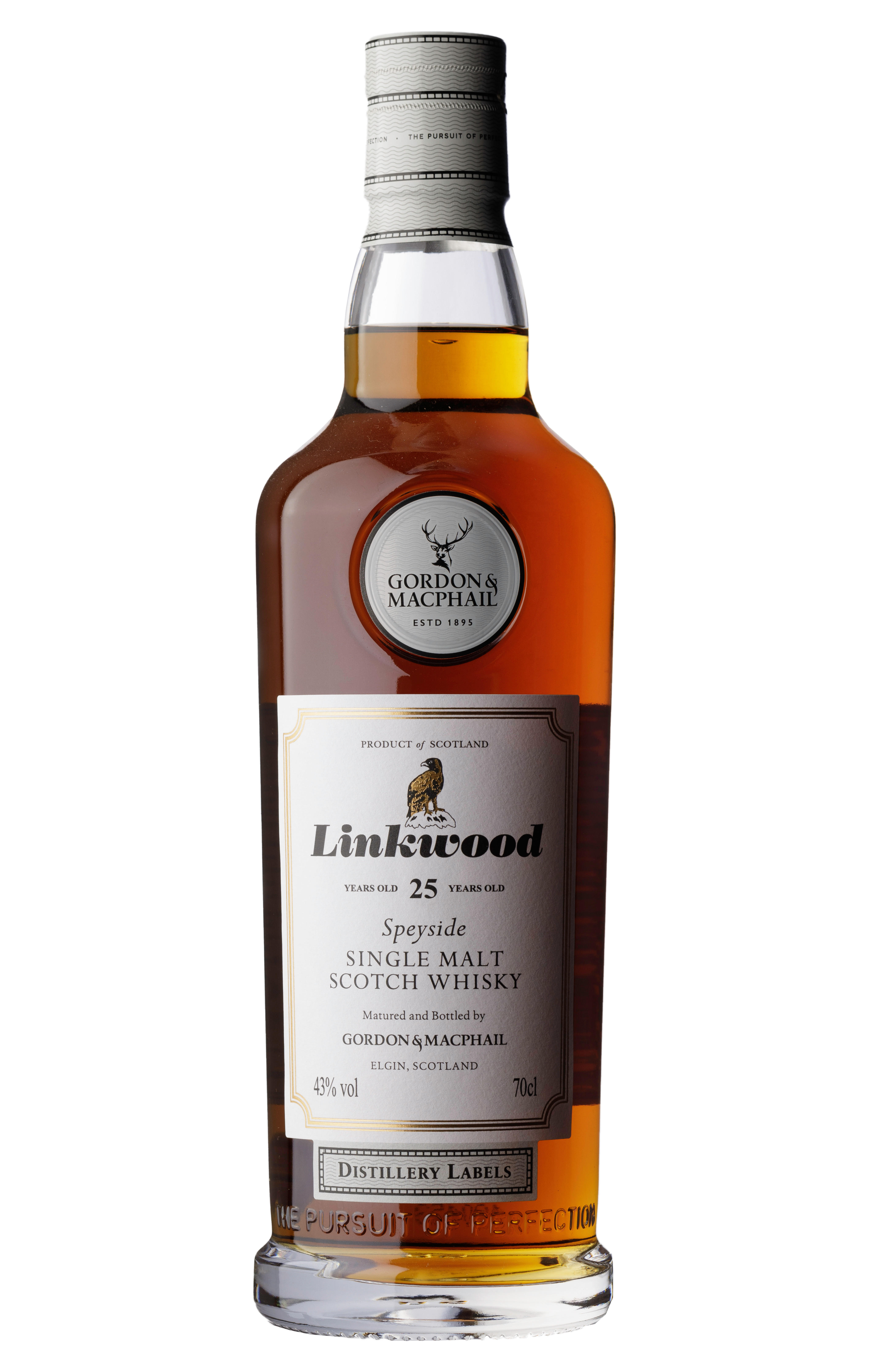 Linkwood, 25-Year-Old, Speyside, Single Malt Scotch Whisky (46%) bottle