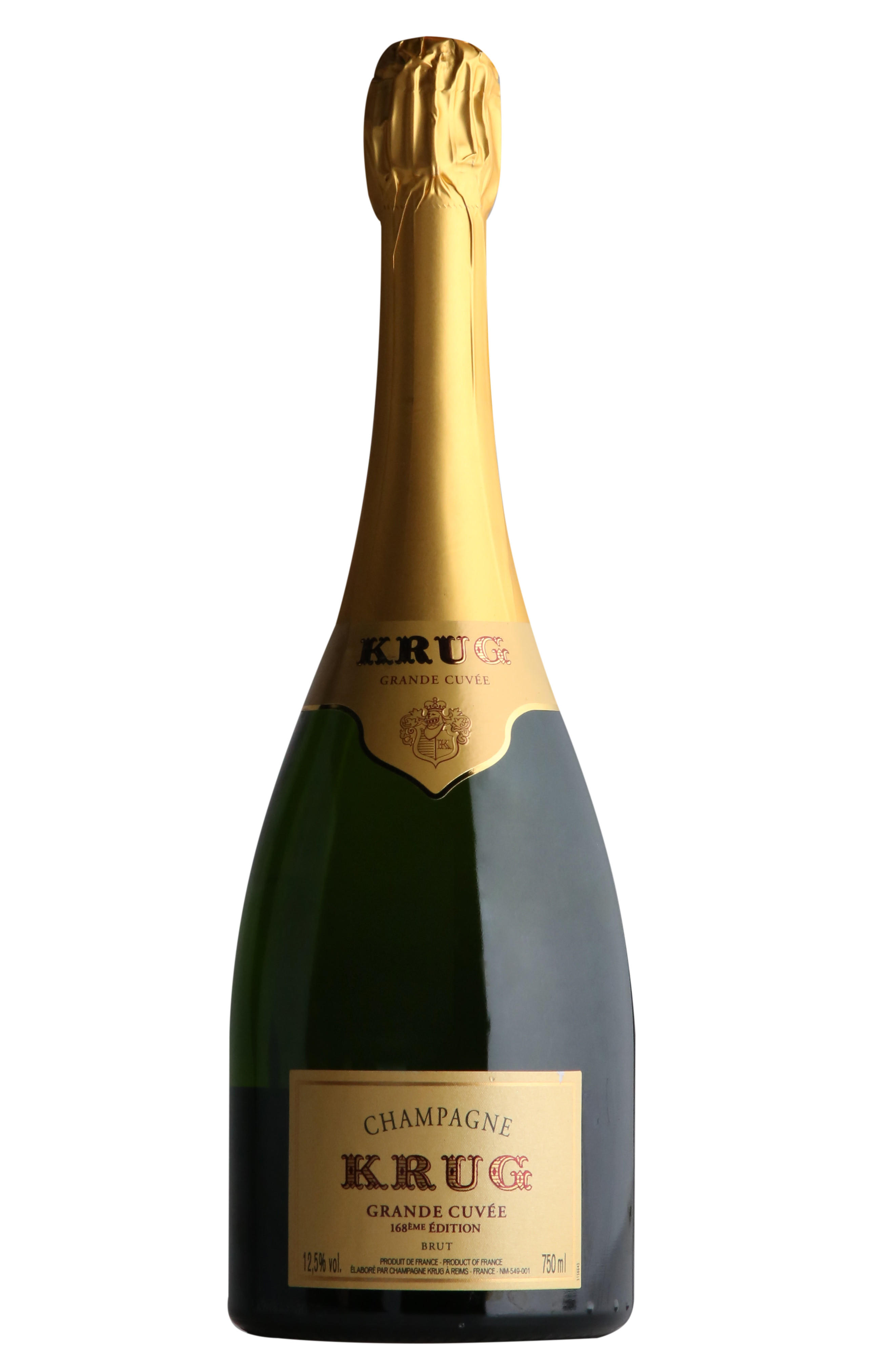 Krug 168th Grande Cuvée Champagne - Back Room Wines Napa