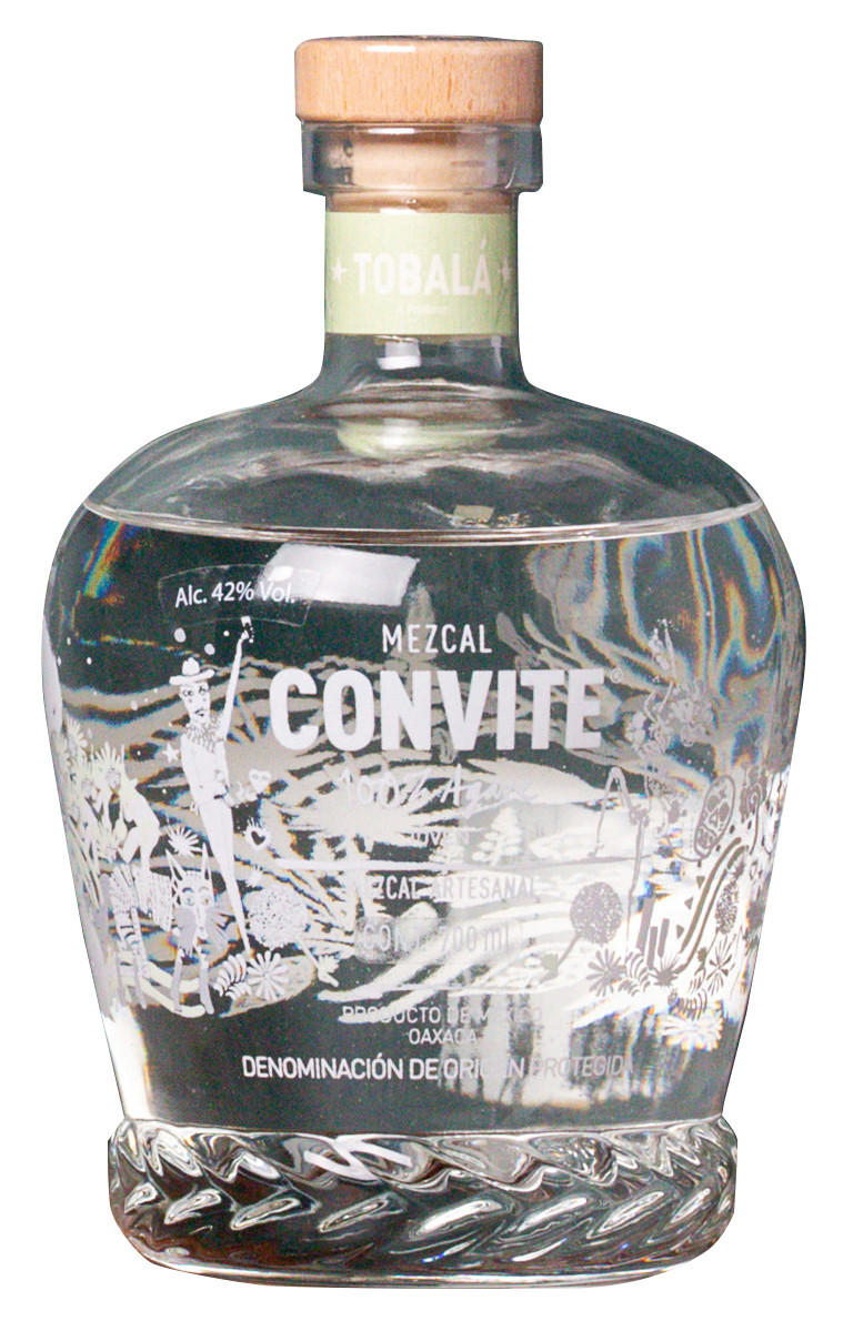 Convite Mezcal, Tobala, Joven, Mexico (42%)