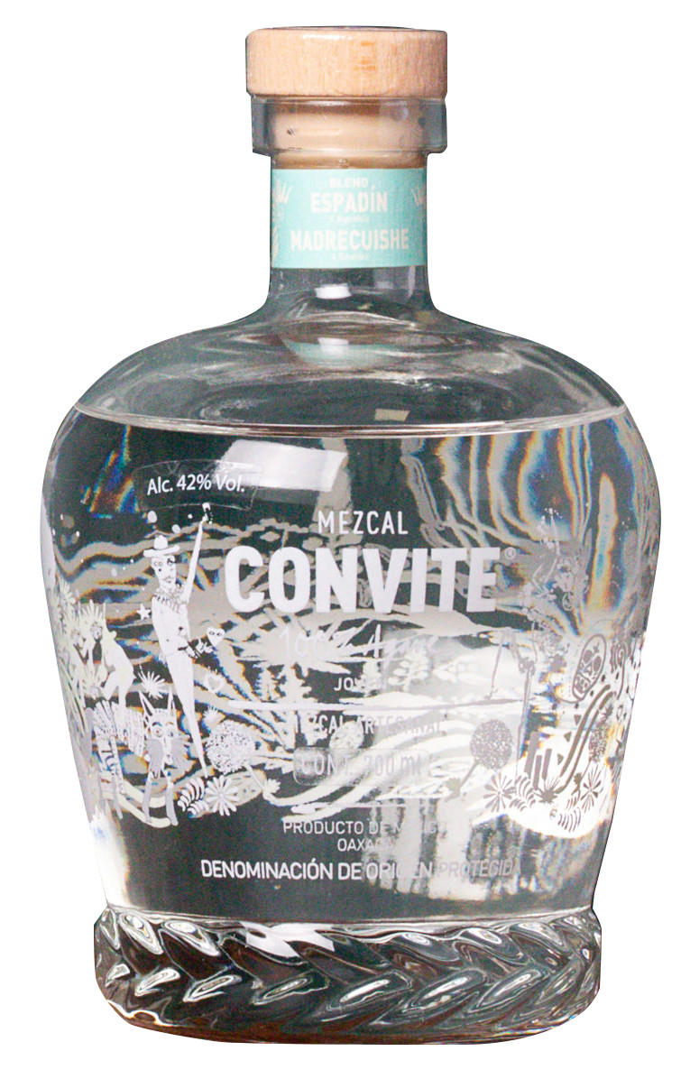 Convite Mezcal, Espadin Madrecuishe Blend, Joven, Mexico (42%) bottle