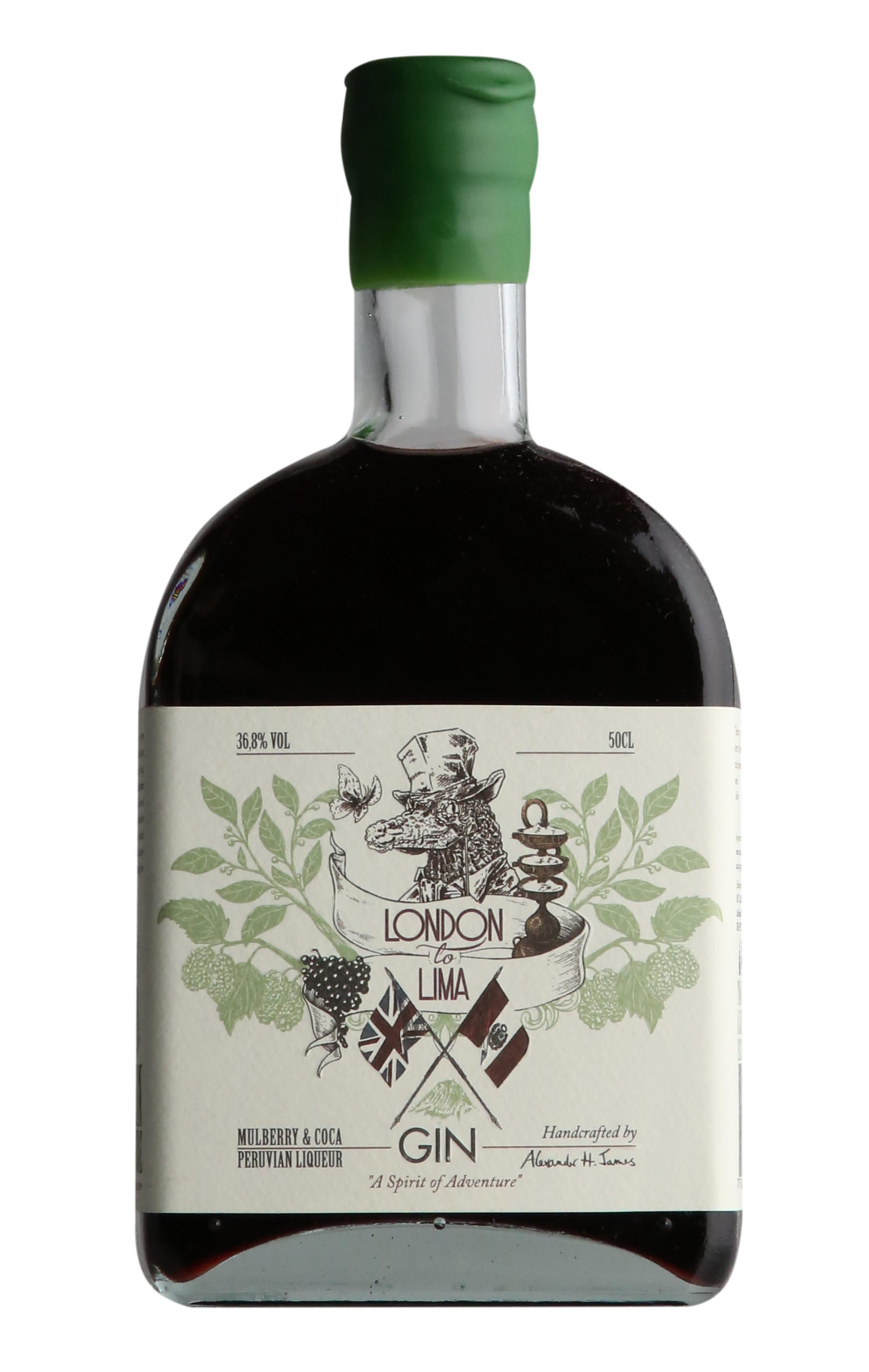 London to Lima Mulberry & Coca Gin Liqueur (38.8%)