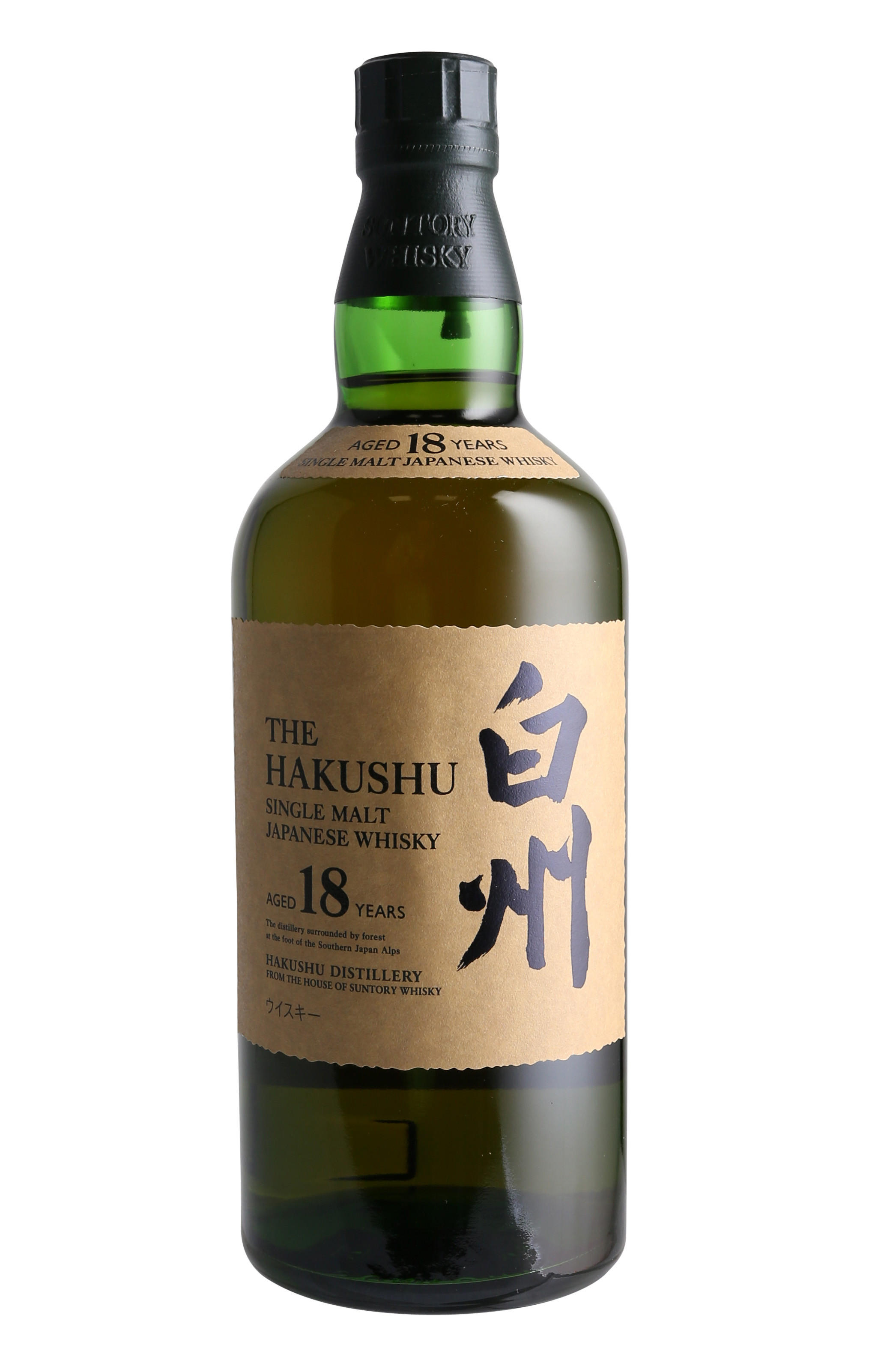 Suntory, The Hakushu,18-Year-Old, Single Malt Whisky, Japan (43%)