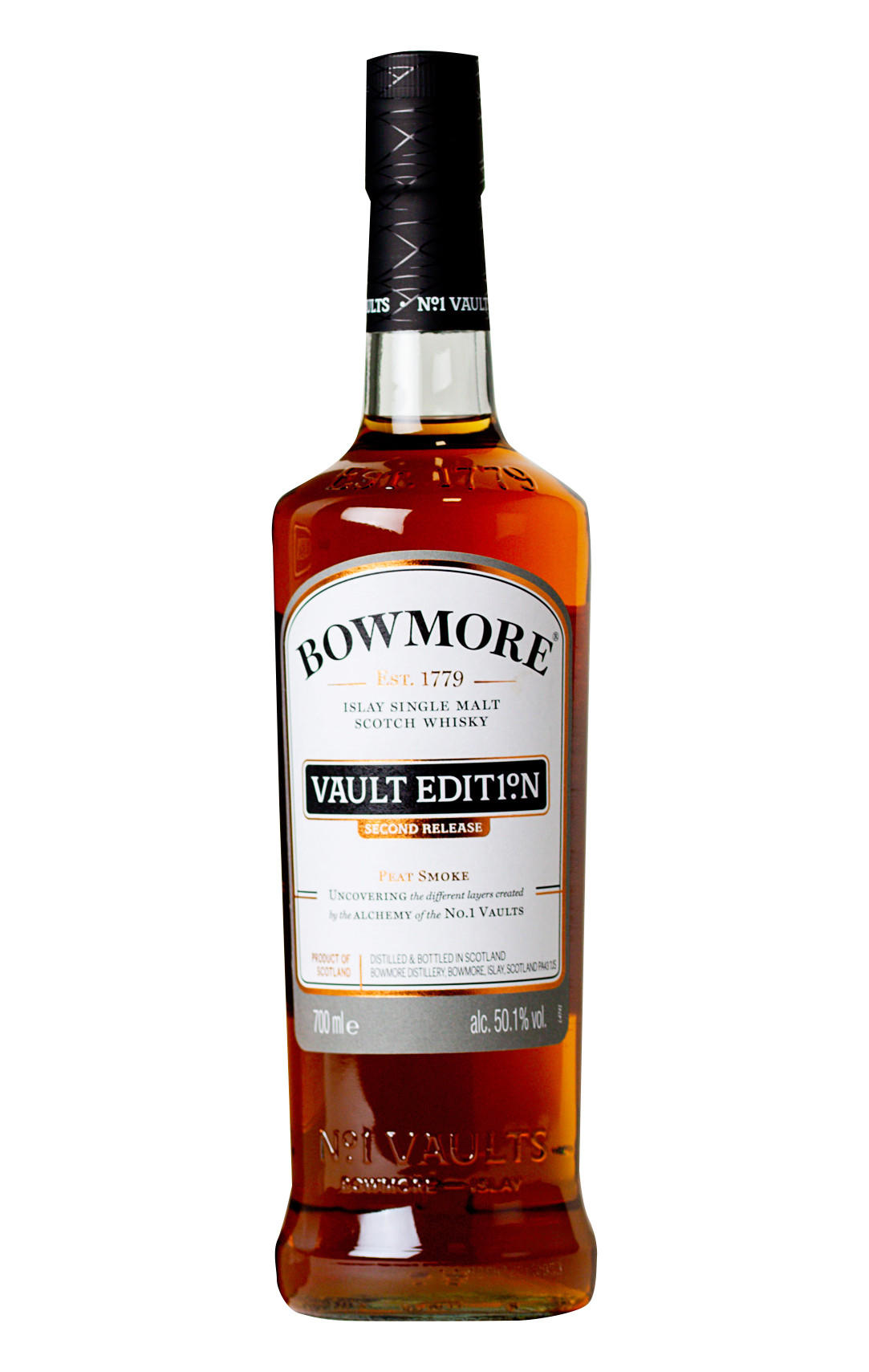 Buy Bowmore, Vaults, Second Release, Islay, Single Malt Scotch Whisky 