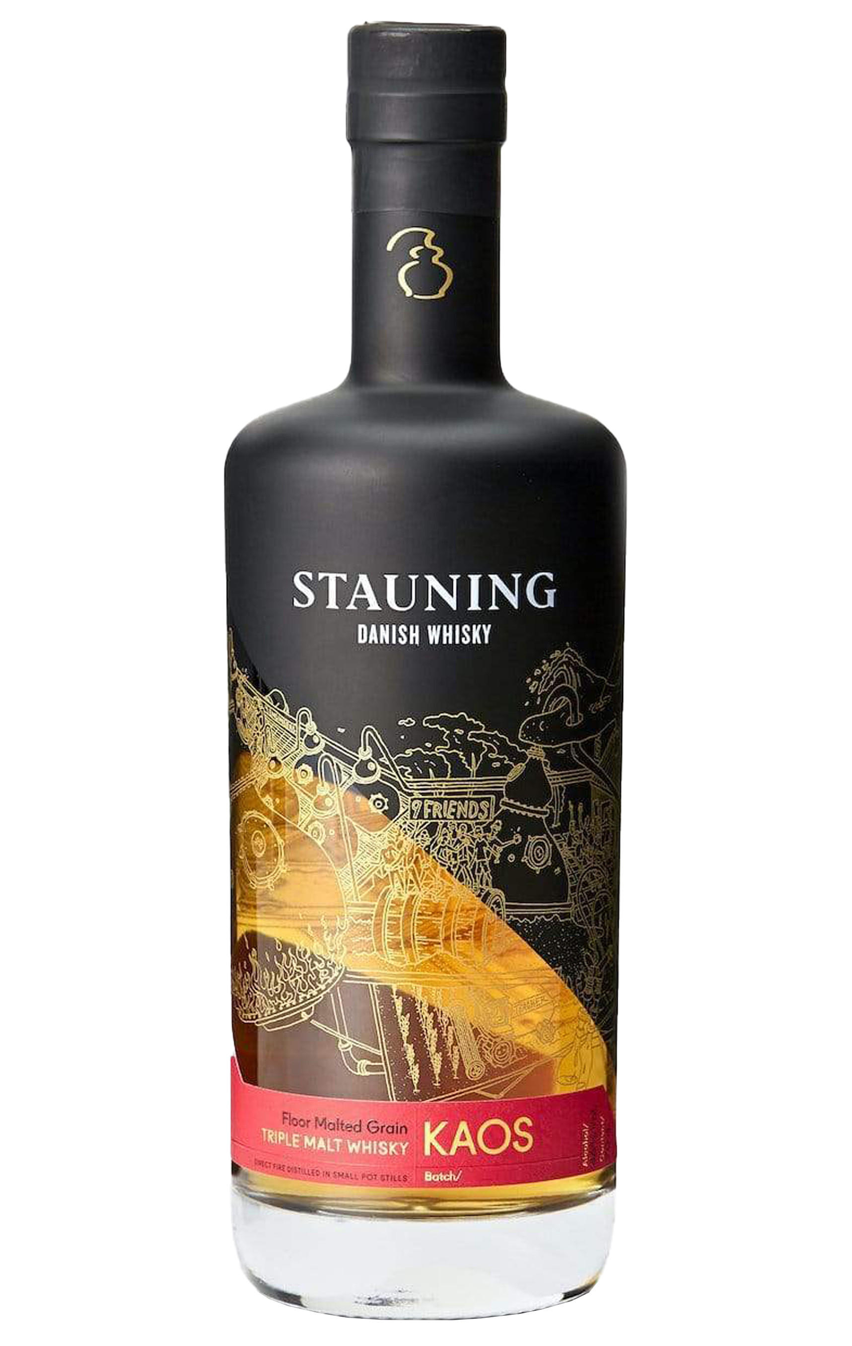 Stauning, Kaos, Triple Malt Whisky, Denmark (46%) bottle