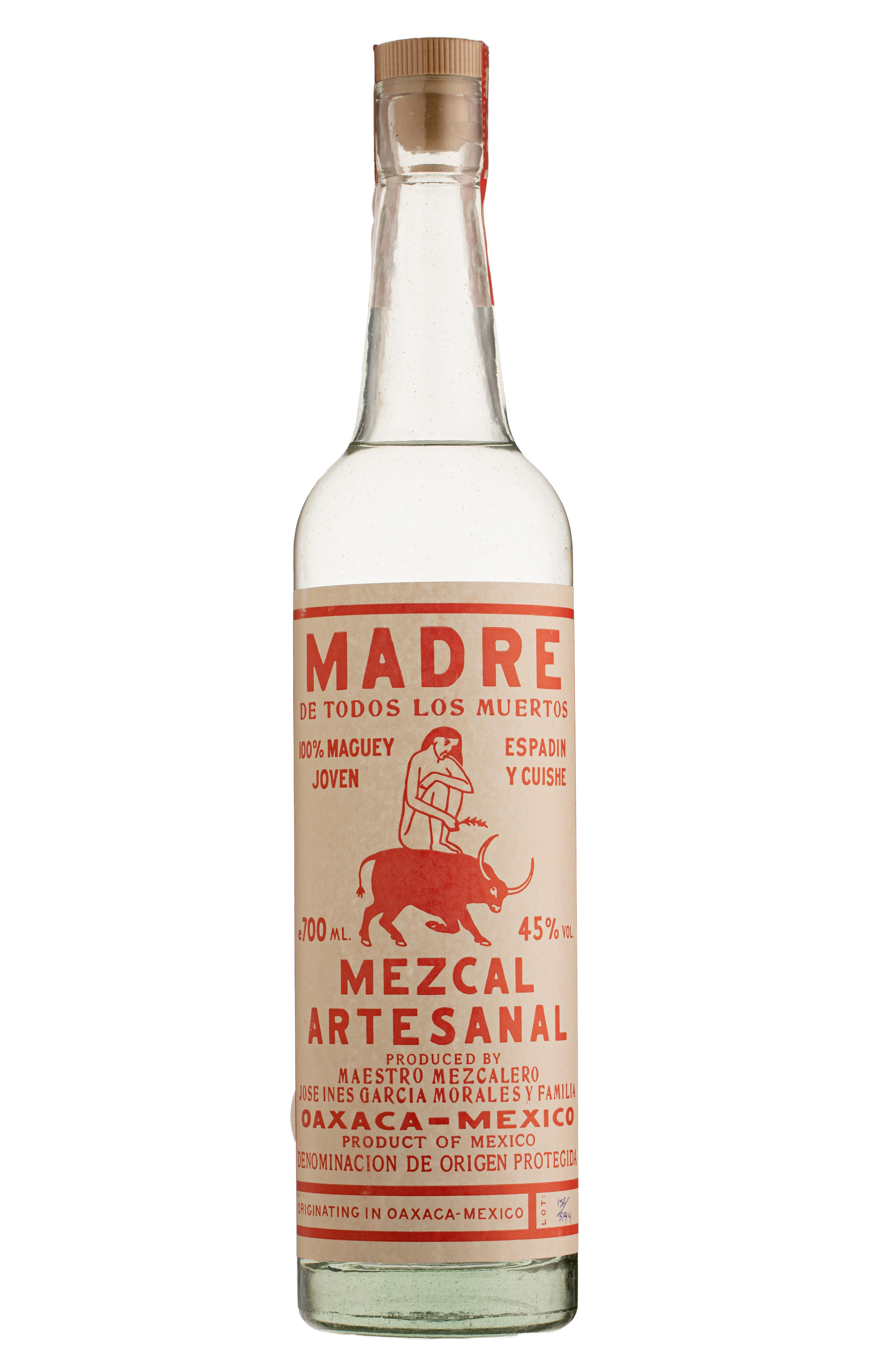 Madre Mezcal, Oaxaca, Mexico (45%) bottle