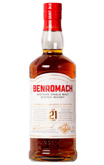 Benromach, 21-Year-Old, Speyside, Single Malt Scotch Whisky (43%)