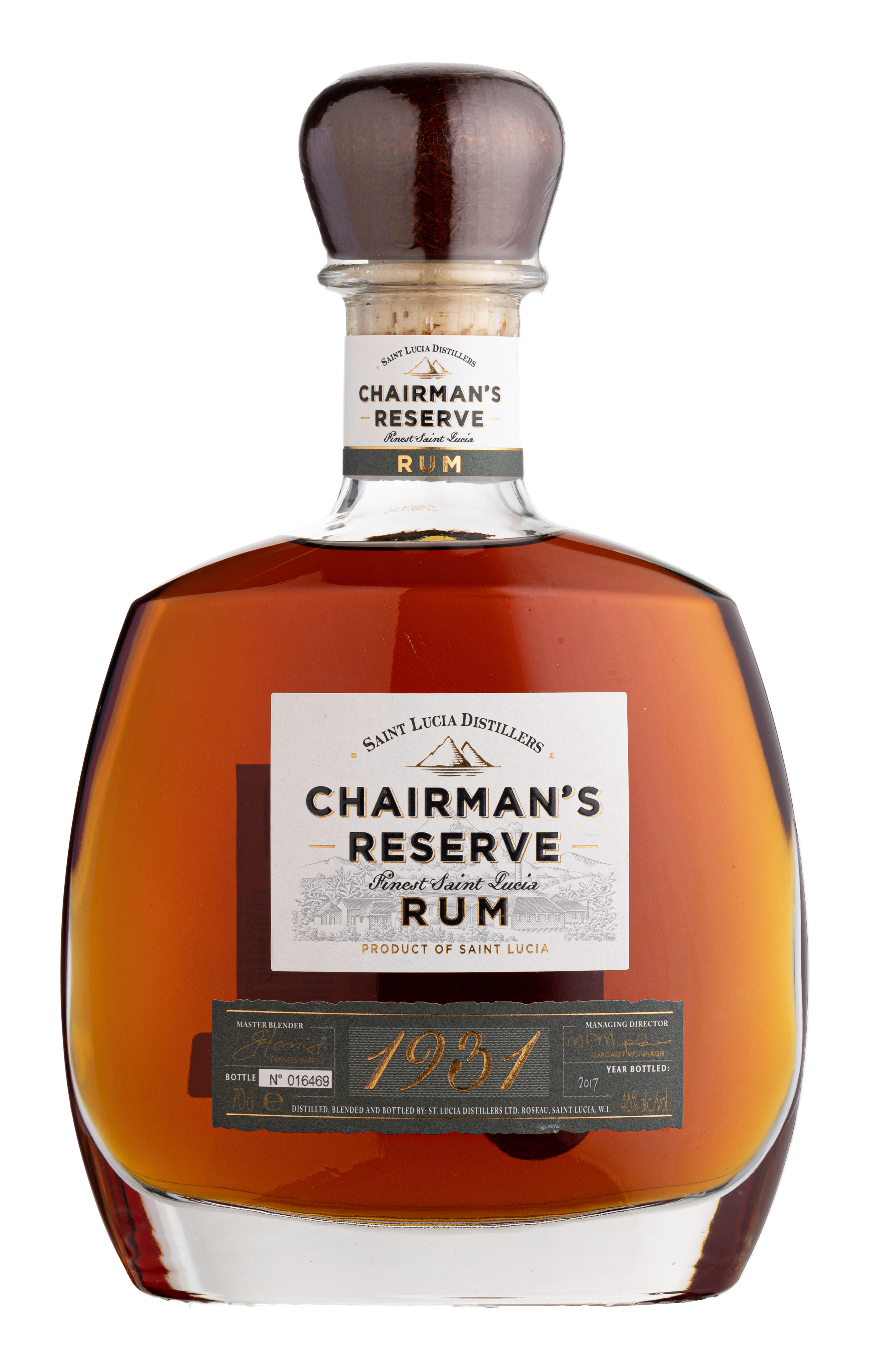 Buy Saint Lucia Distillers, Chairman's Reserve, 1931 Rum, Saint Lucia