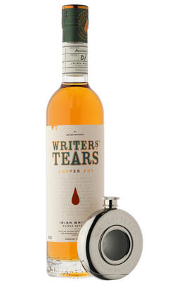 Walsh Whiskey, Writer's Tears, Copper Pot, Irish Whiskey (40%) with Silver Flask