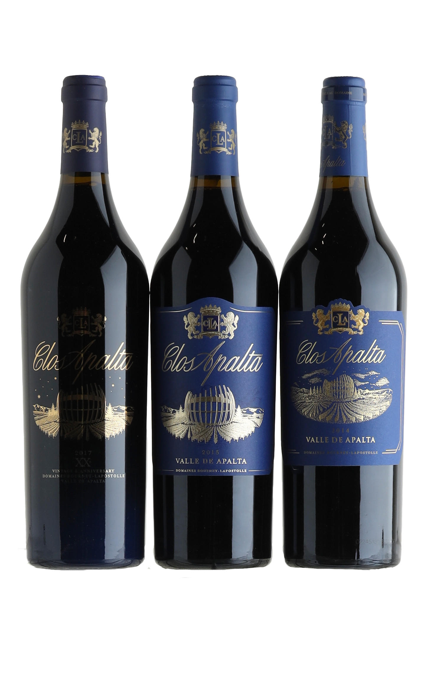 Clos Apalta, Three-Bottle Mixed Case