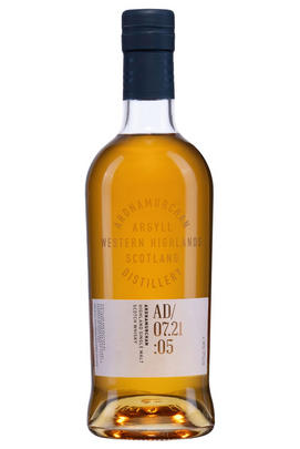 Ardnamurchan, AD/07.21:05, Highland, Single Malt Scotch Whisky (46.8%)