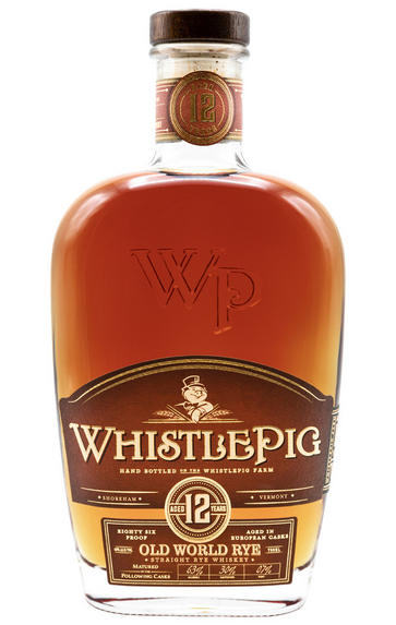 WhistlePig, 12-Year-Old, Old World Rye Whiskey, USA (43%)