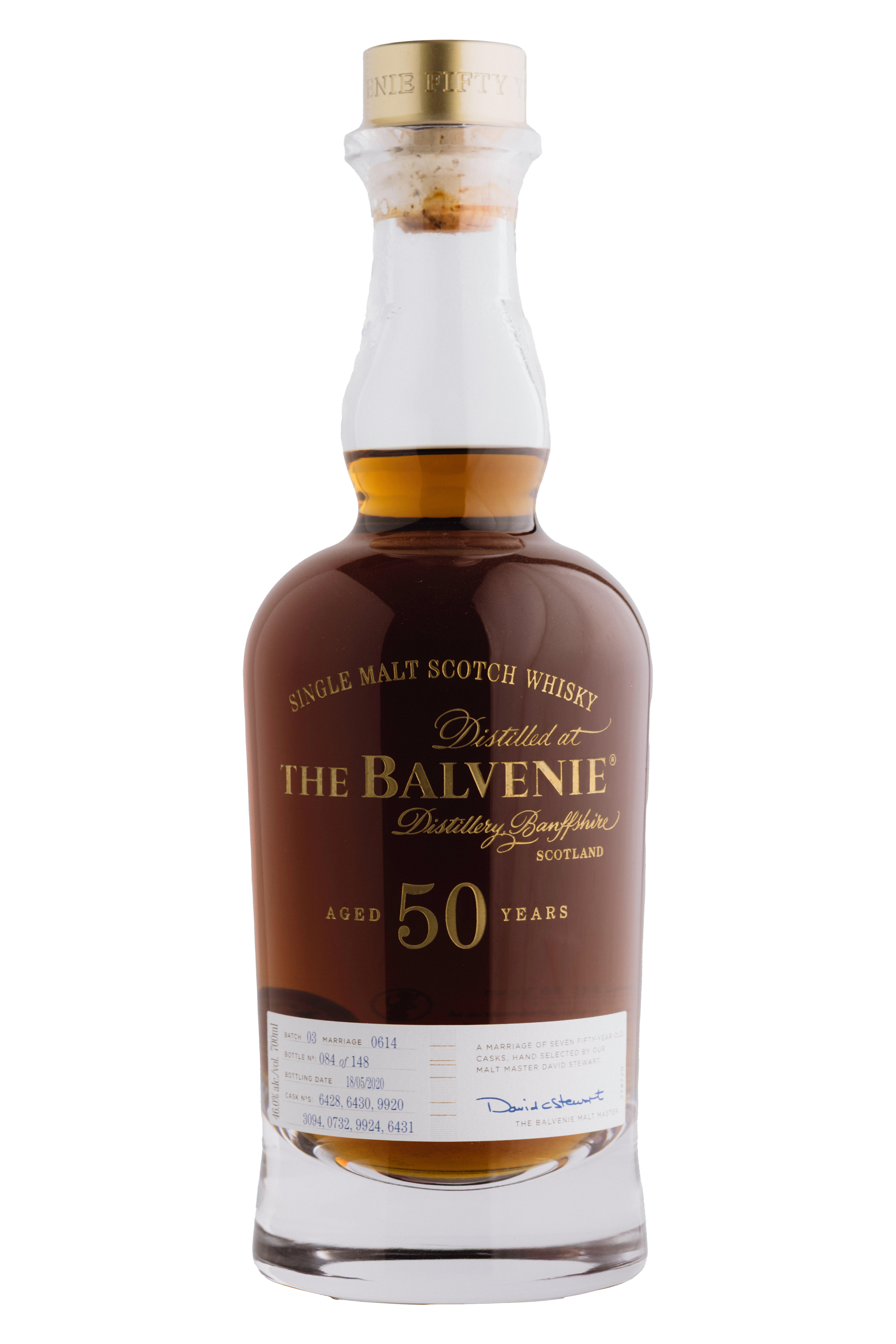 Balvenie, Marriage 0614, 50-Year-Old, Speyside, Single Malt Scotch Whisky (46%) bottle
