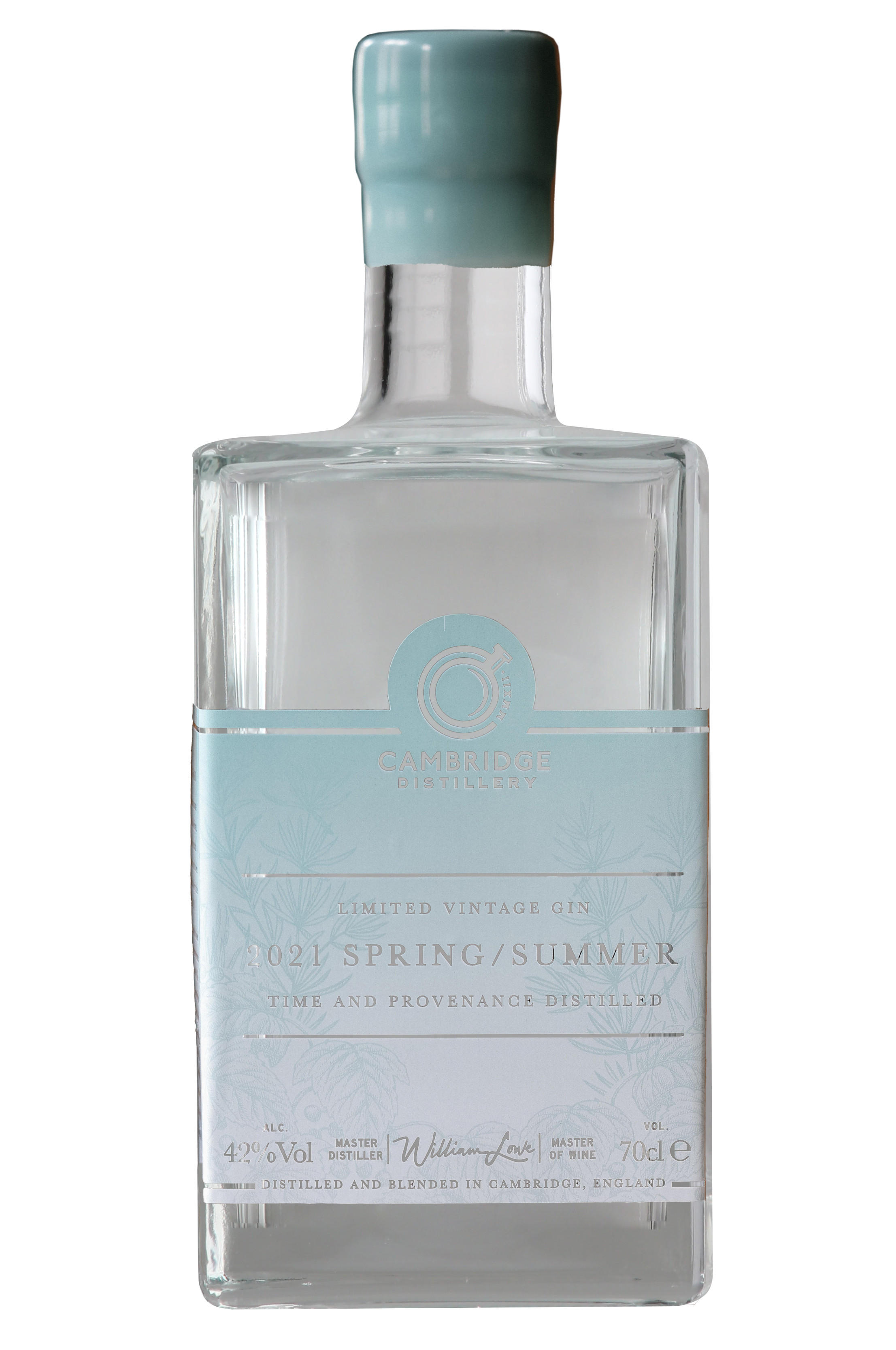 Cambridge Distillery, 2021 Spring/ Summer Limited Vintage Gin (42%) bottle