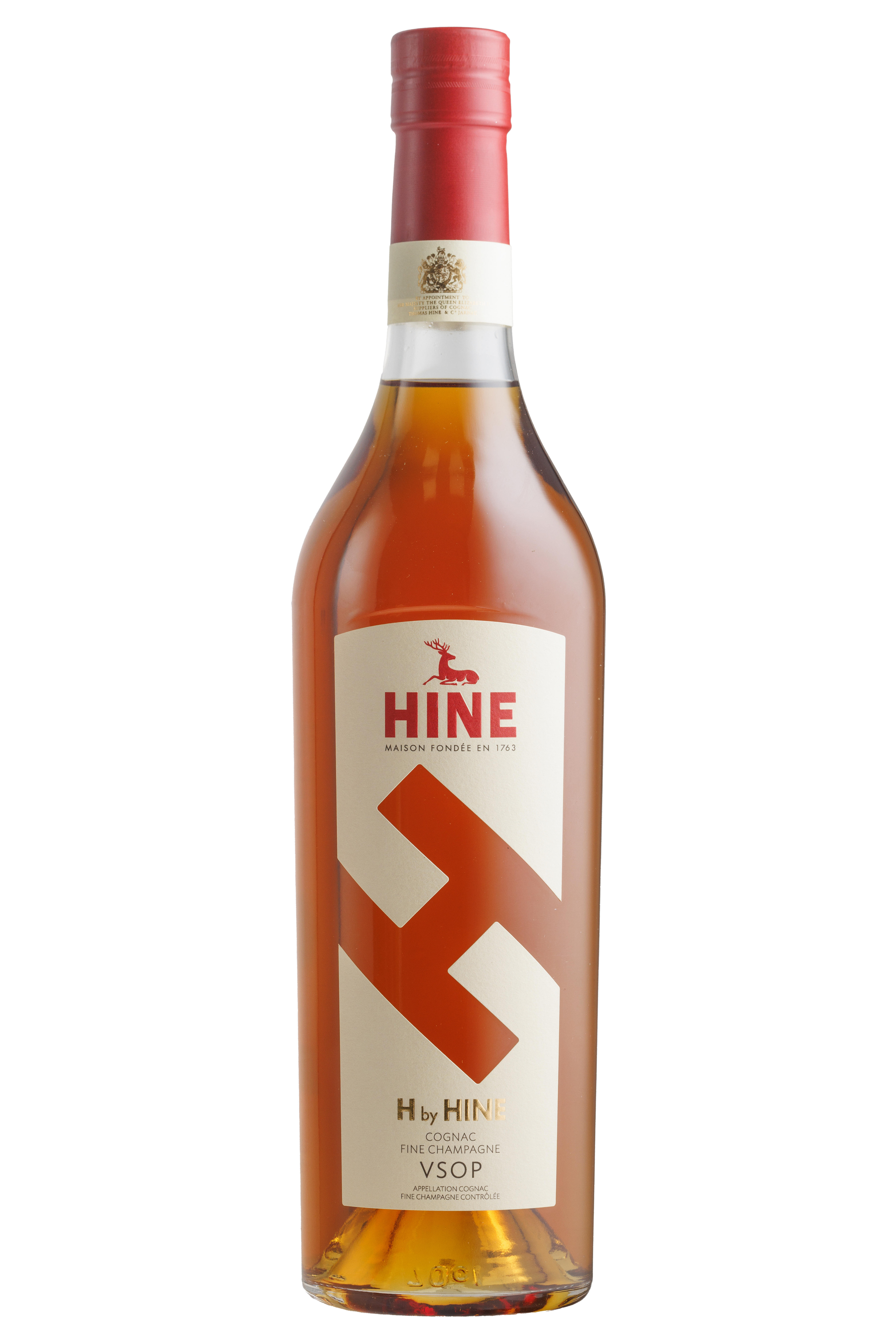 H by Hine, VSOP, Fine Champagne Cognac (40%) bottle