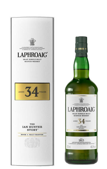 Laphroaig, The Ian Hunter Story, Book 4: Malt Master, 34-Year-Old, Islay, Single Malt Scotch Whisky (46.2%)