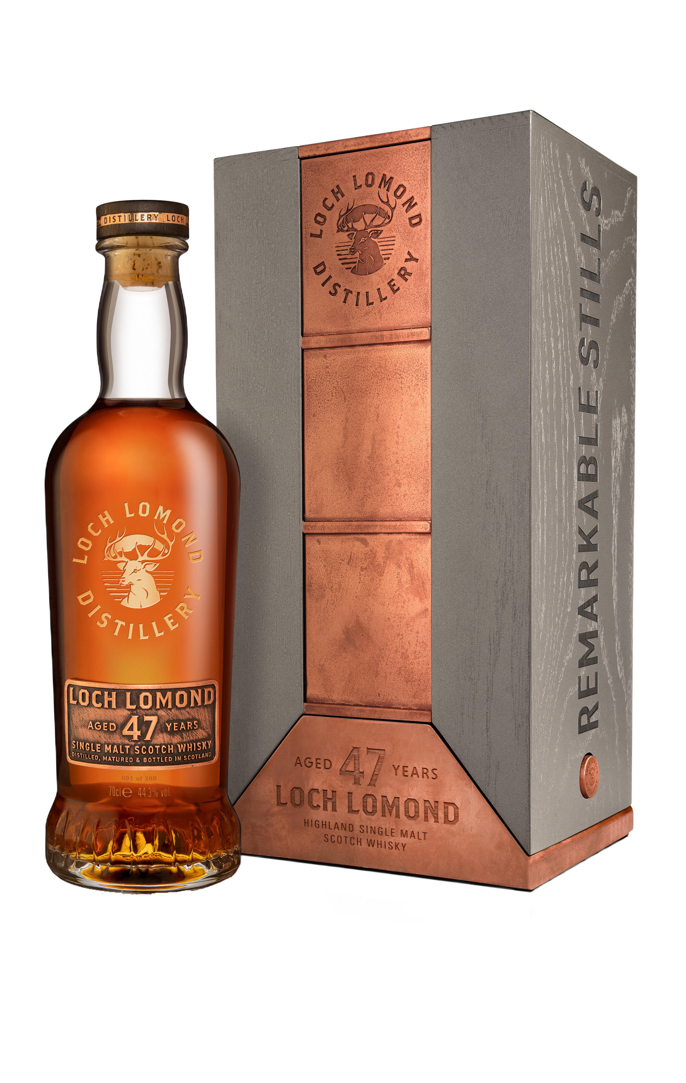 Loch Lomond, Remarkable Stills Series, 47-Year-Old, Highland, Single Malt Scotch Whisky (44.3%) bottle