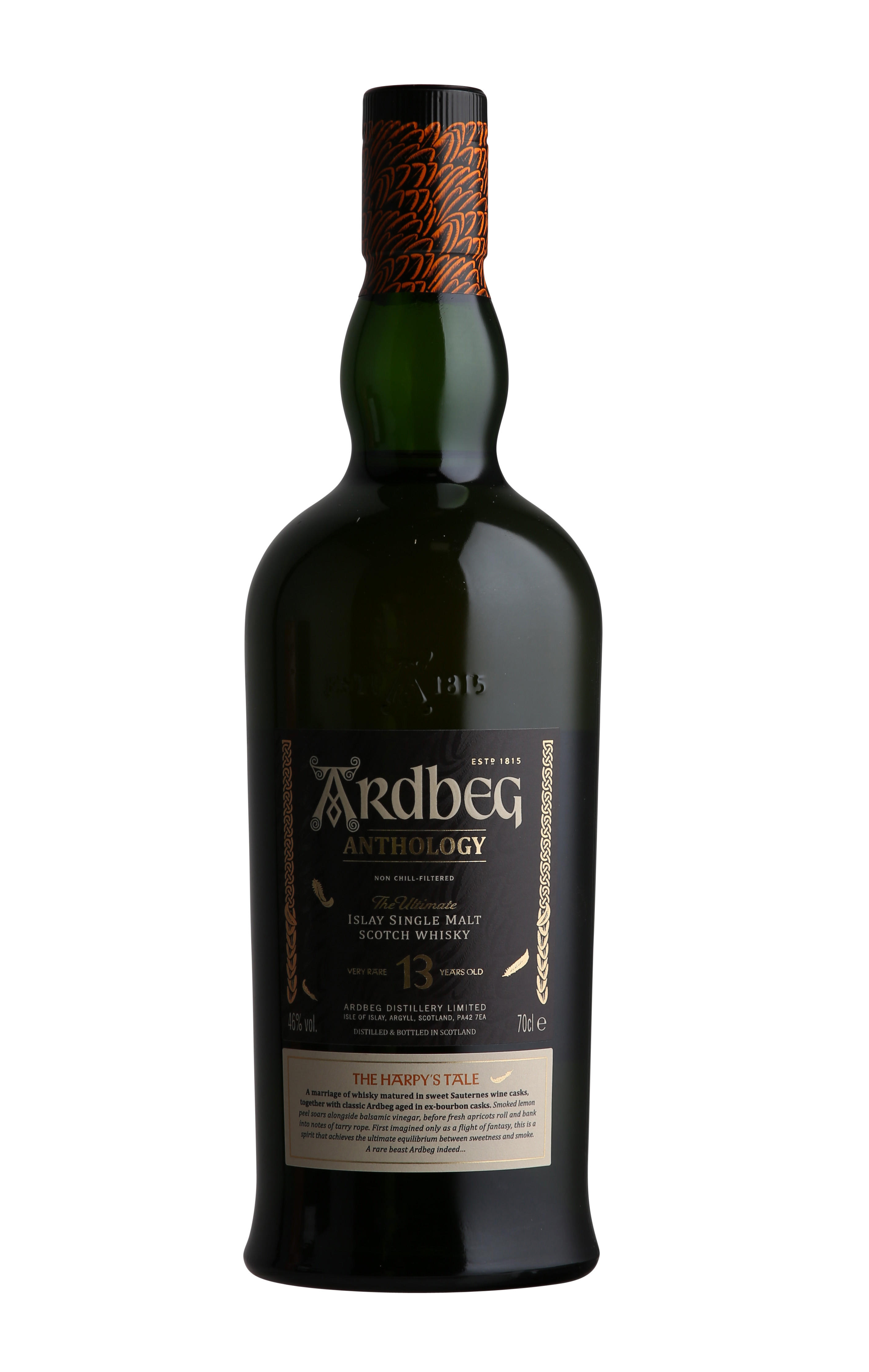 Buy Ardbeg, Anthology, The Harpy's Tale, 13-Year-Old, Islay, Single ...