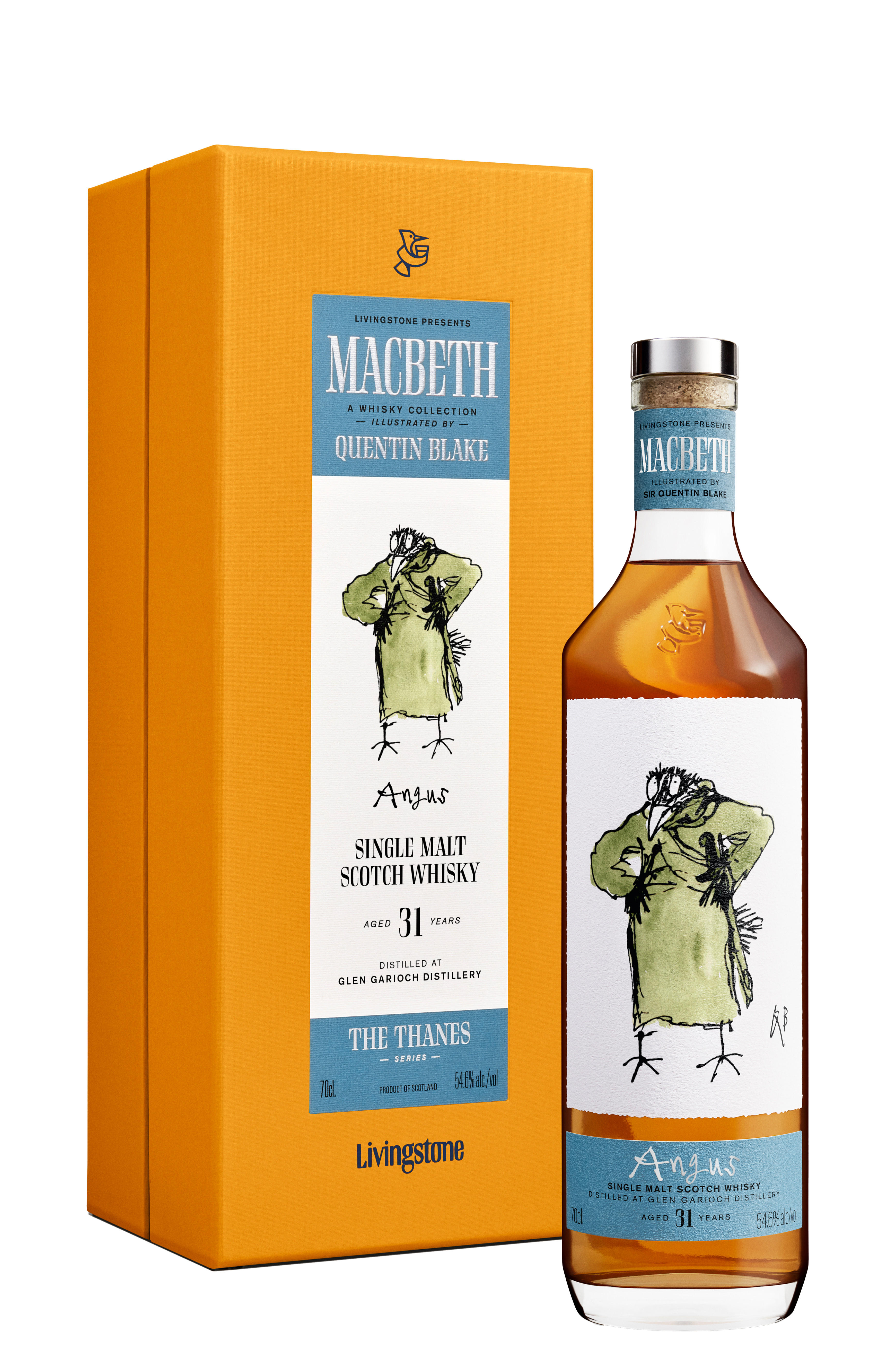 Glen Garioch, Macbeth Collection, Angus, 31-Year-Old, Highland, Single Malt Scotch Whisky (54.6%)