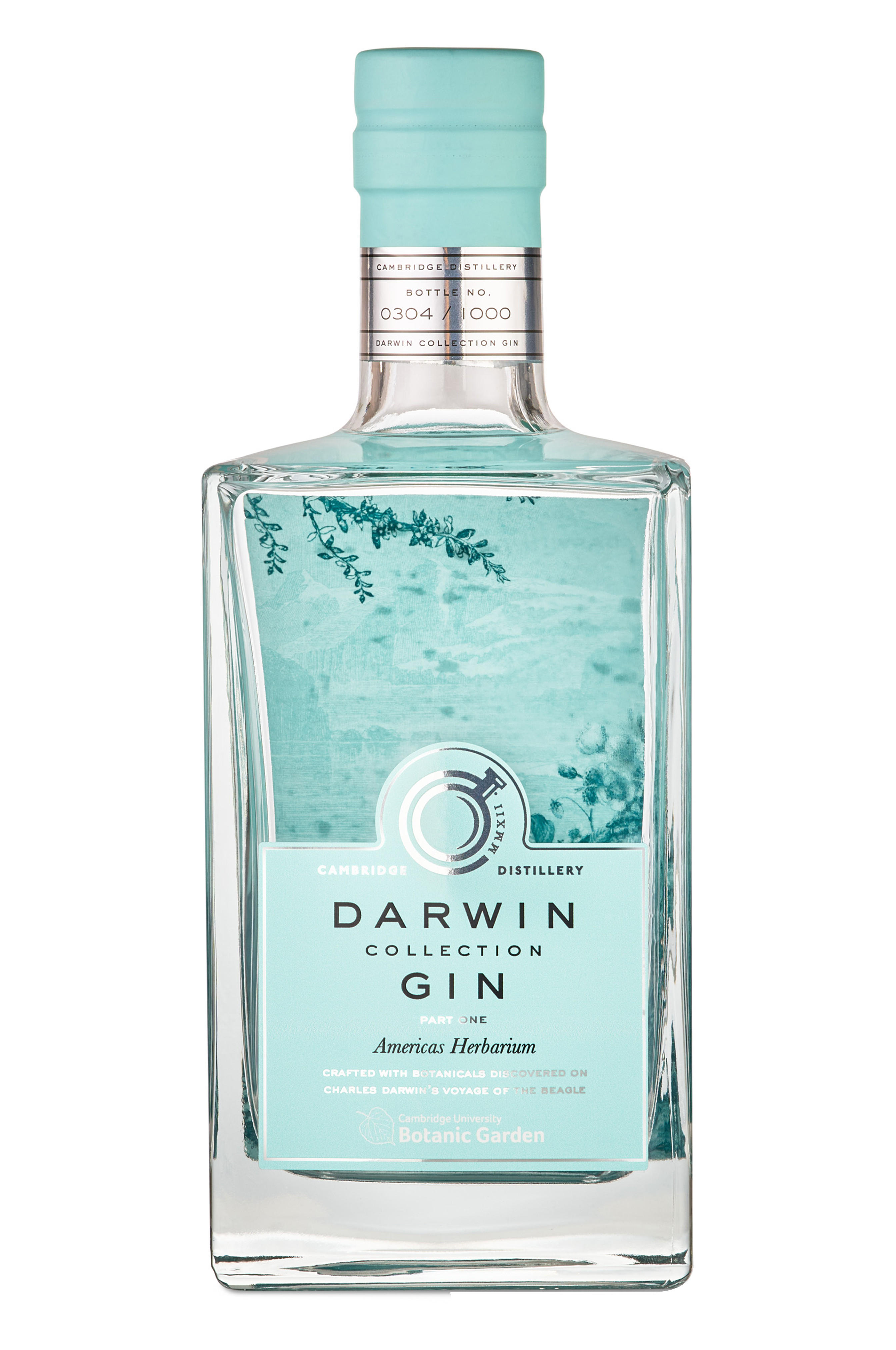 The Cambridge Distillery, Darwin Collection Gin, Part One: Americas Herbarium, England (42%) bottle