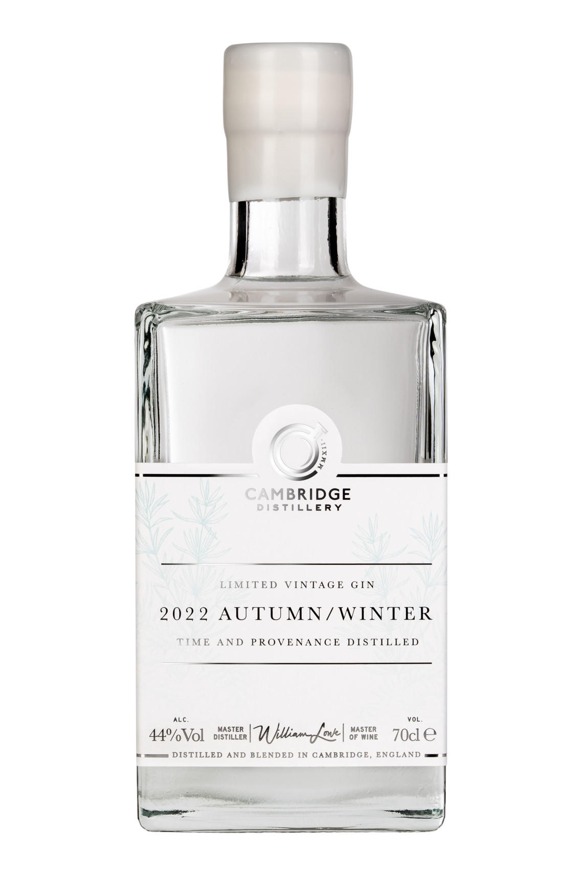 The Cambridge Distillery, 2022 Autumn/Winter, Limited Vintage Gin, England (44%) bottle