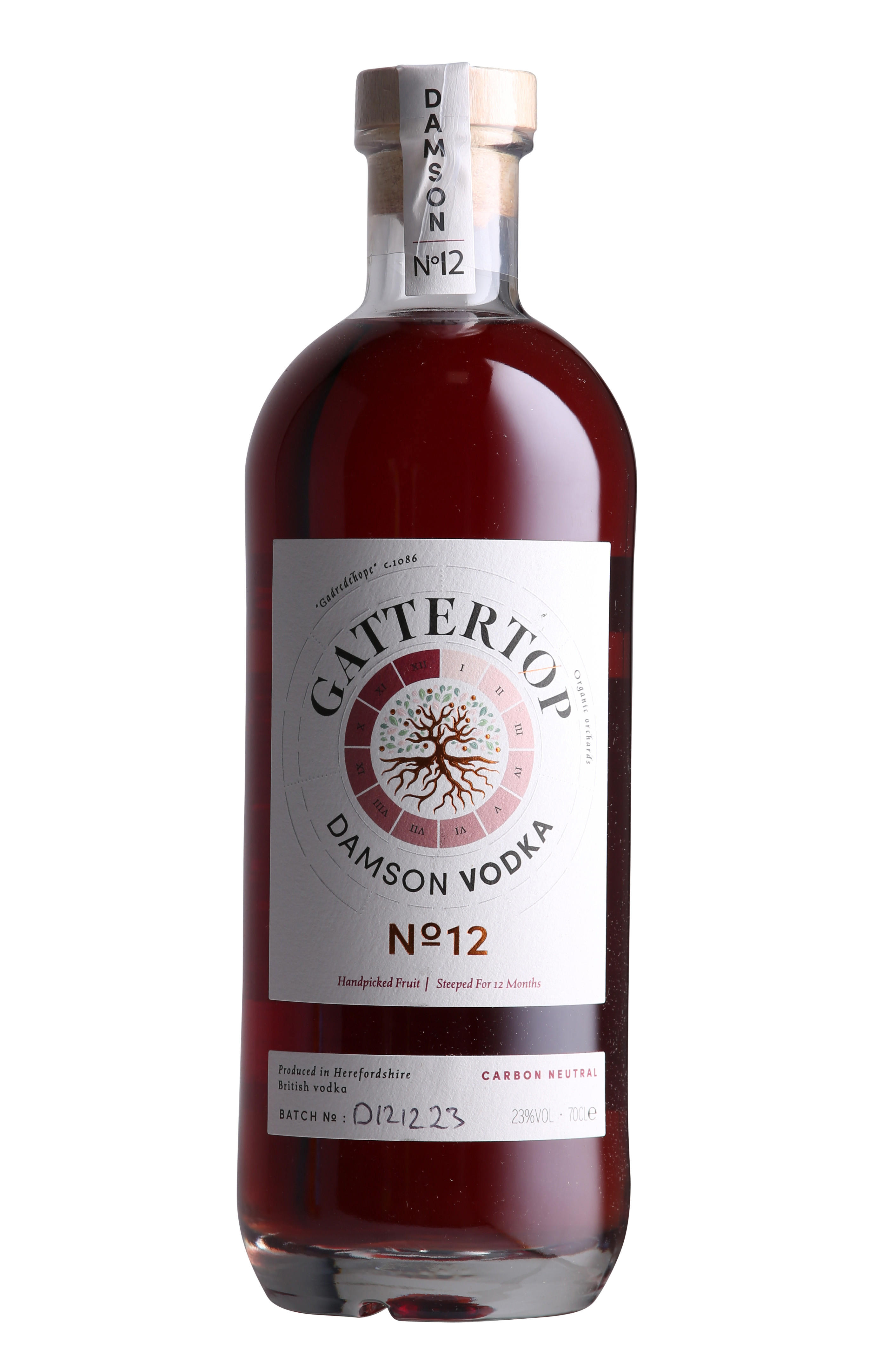 Gattertop, No.12, Damson Vodka Liqueur, England (23%)