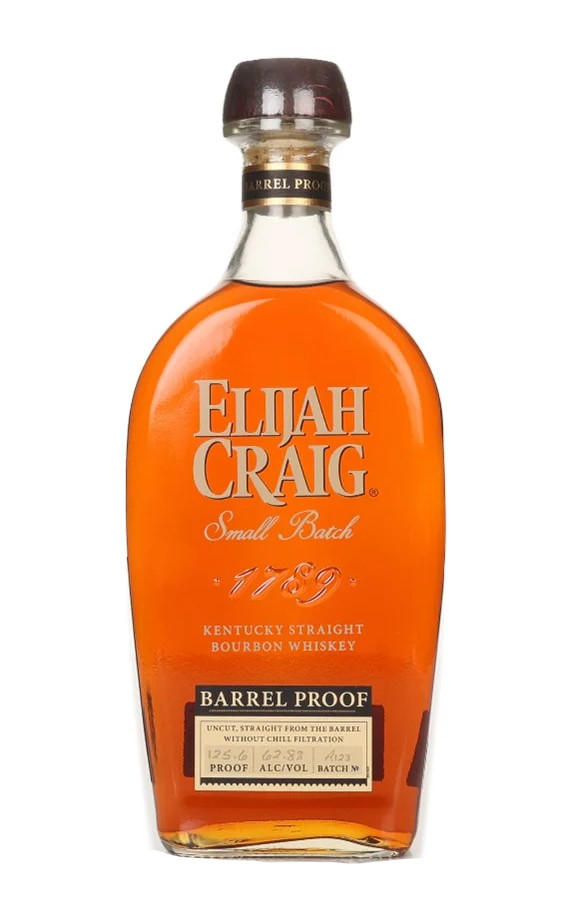 Elijah Craig, Barrel Proof, Straight Bourbon Whiskey, Kentucky, USA (62.8%)