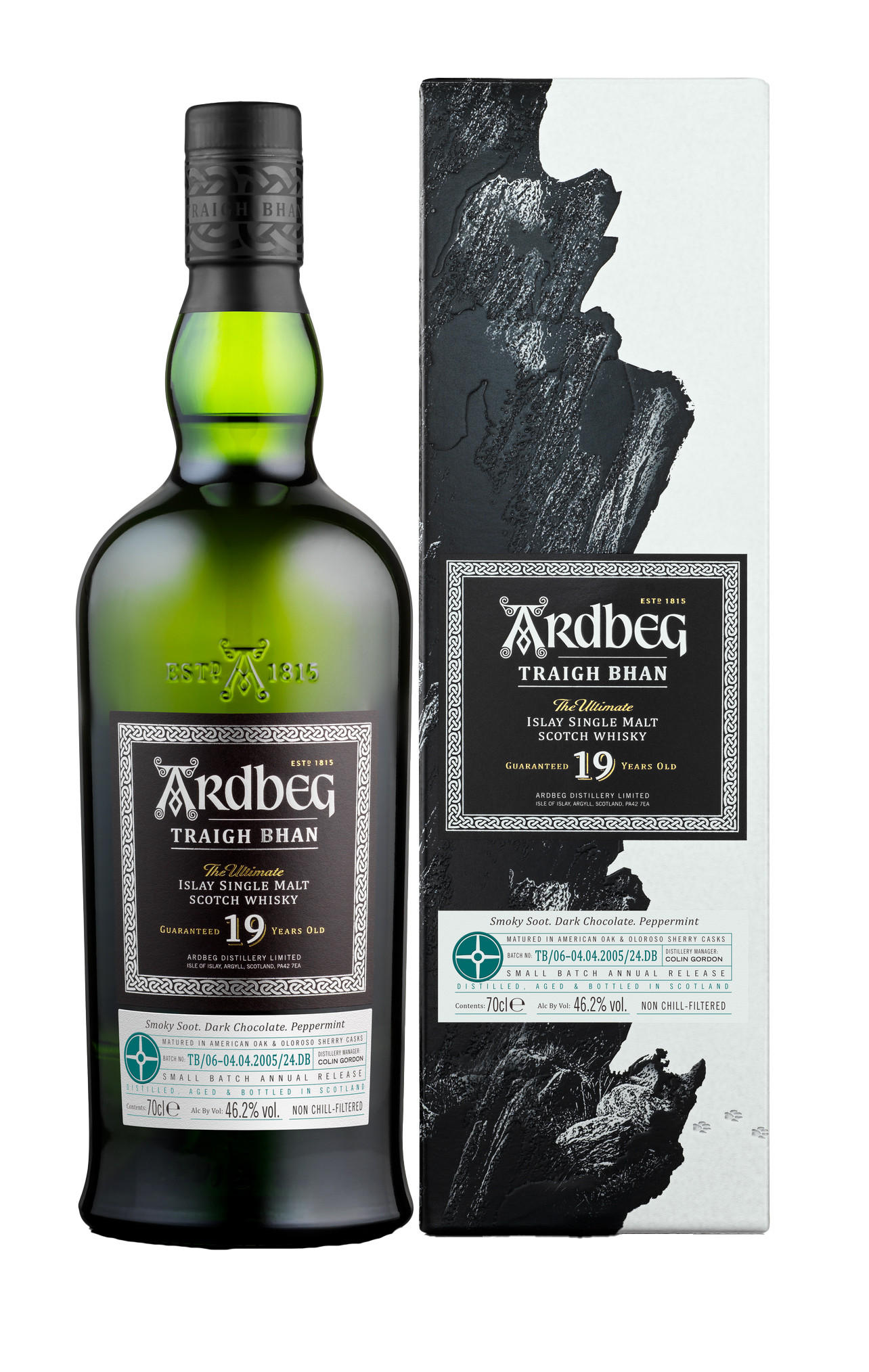 Ardbeg, Traigh Bhan, Batch 6, 19-Year-Old, Islay, Single Malt Scotch Whisky (46.2%)