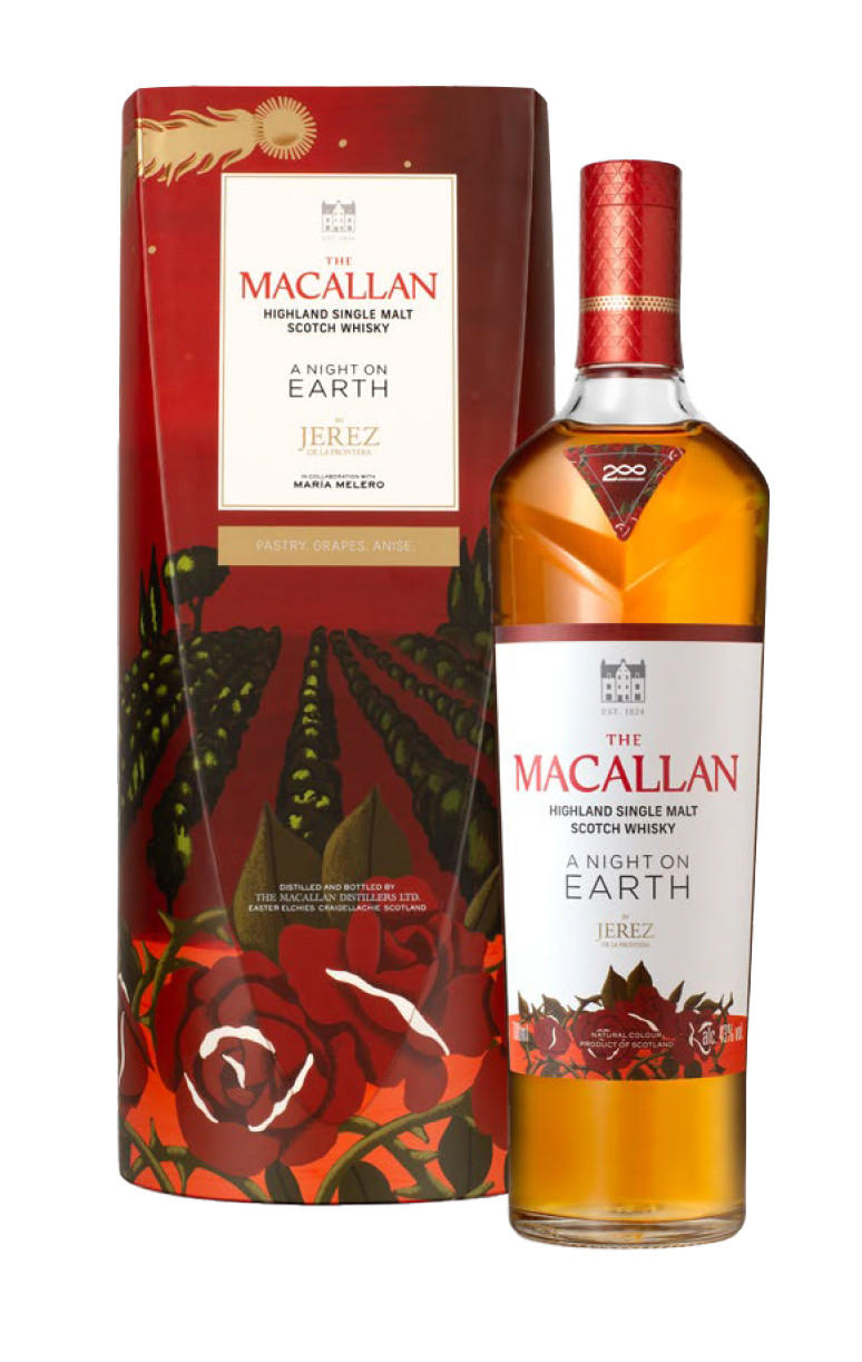 The Macallan, A Night on Earth in Jerez, Speyside, Single Malt Scotch Whisky (43%) bottle