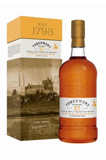 Tobermory, Expression 5, Oloroso Cask Finish, 27-Year-Old, Island, Single Malt Scotch Whisky (53.1%) bottle
