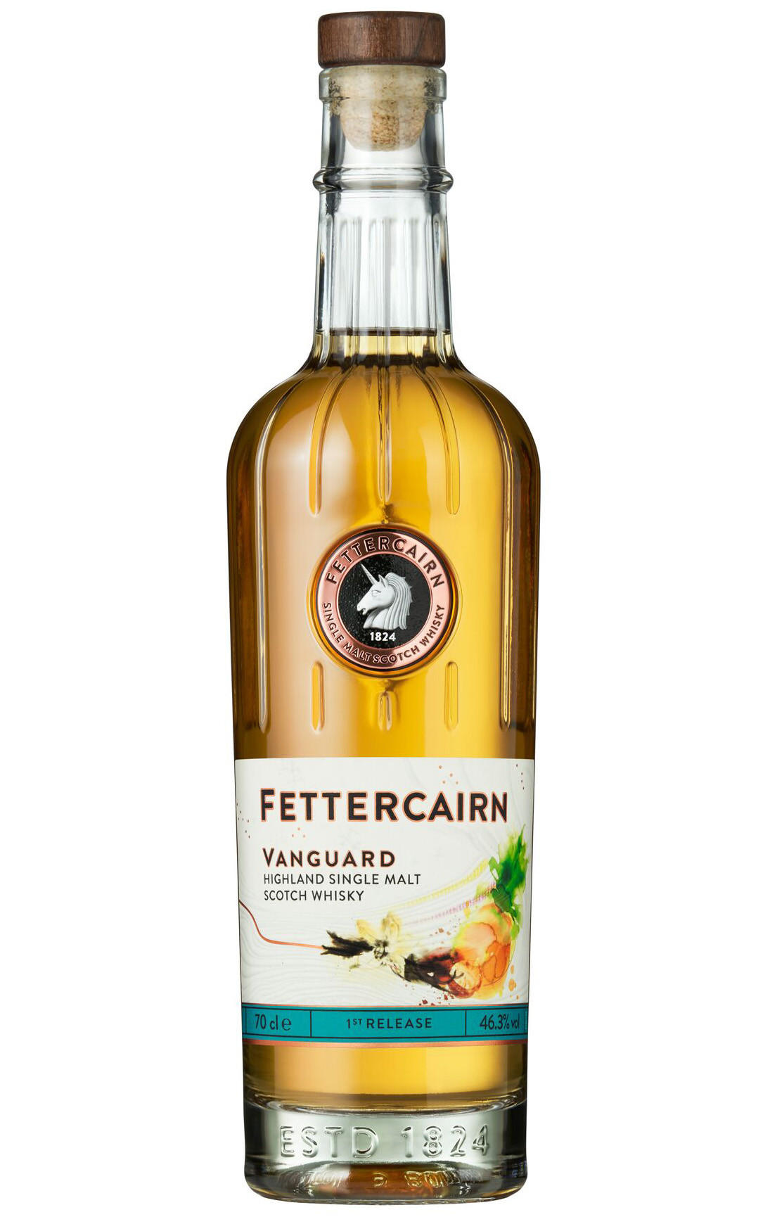 Fettercairn, Vanguard 1st Release, Highland, Single Malt Scotch Whisky (46.3%) bottle