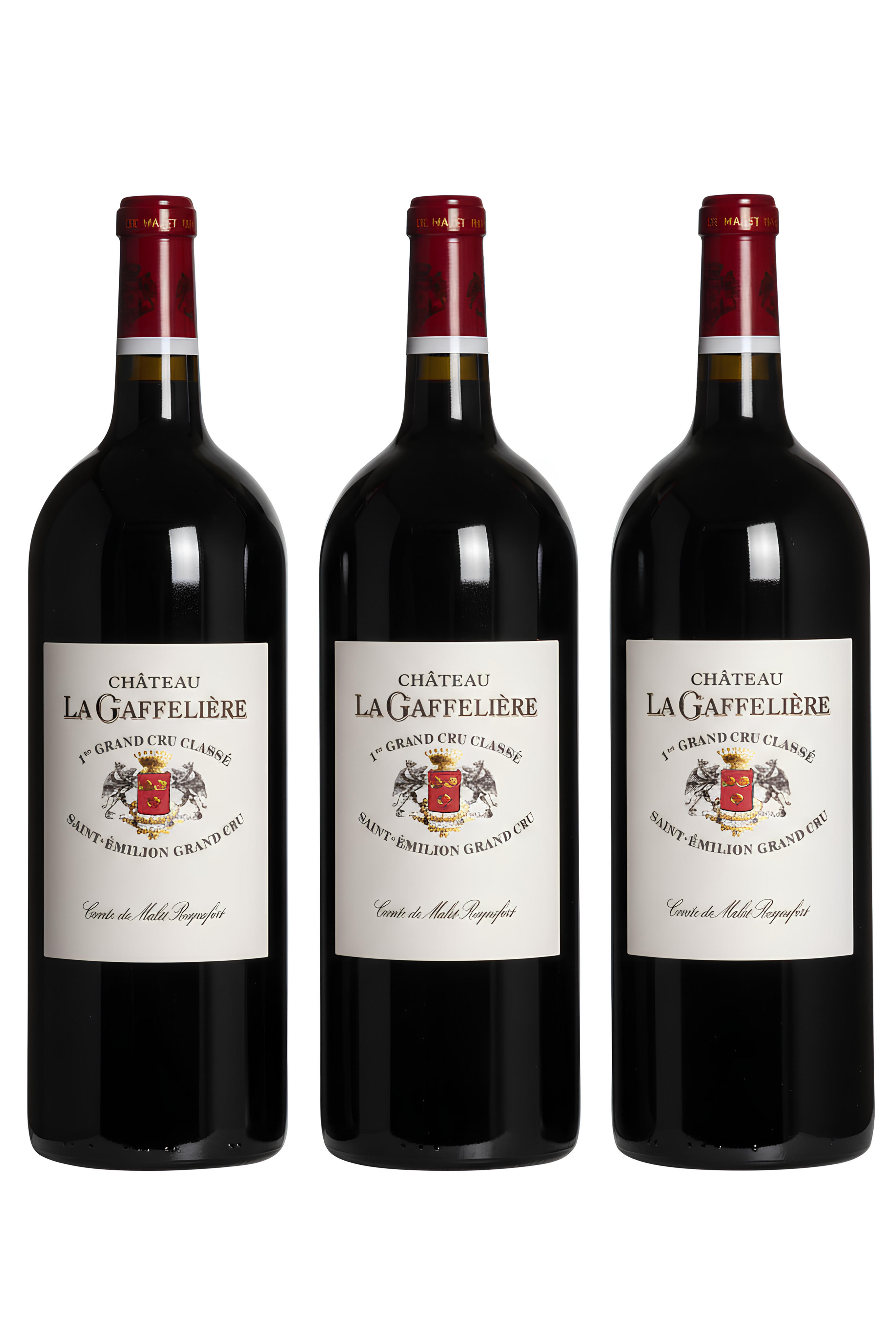 Château La Gaffelière, Vertical (2018, 2019, 2020), Three-Magnum Assortment Case