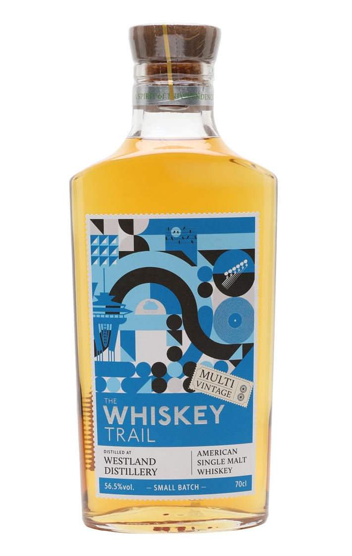 Westland, Whisky Trail, Single Malt Whiskey, USA (56.5%) bottle