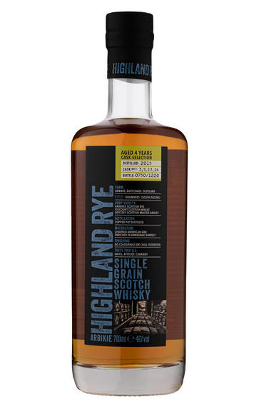 Arbikie, Highland Rye, Batch 2, Single Grain Scotch Whisky (46%)