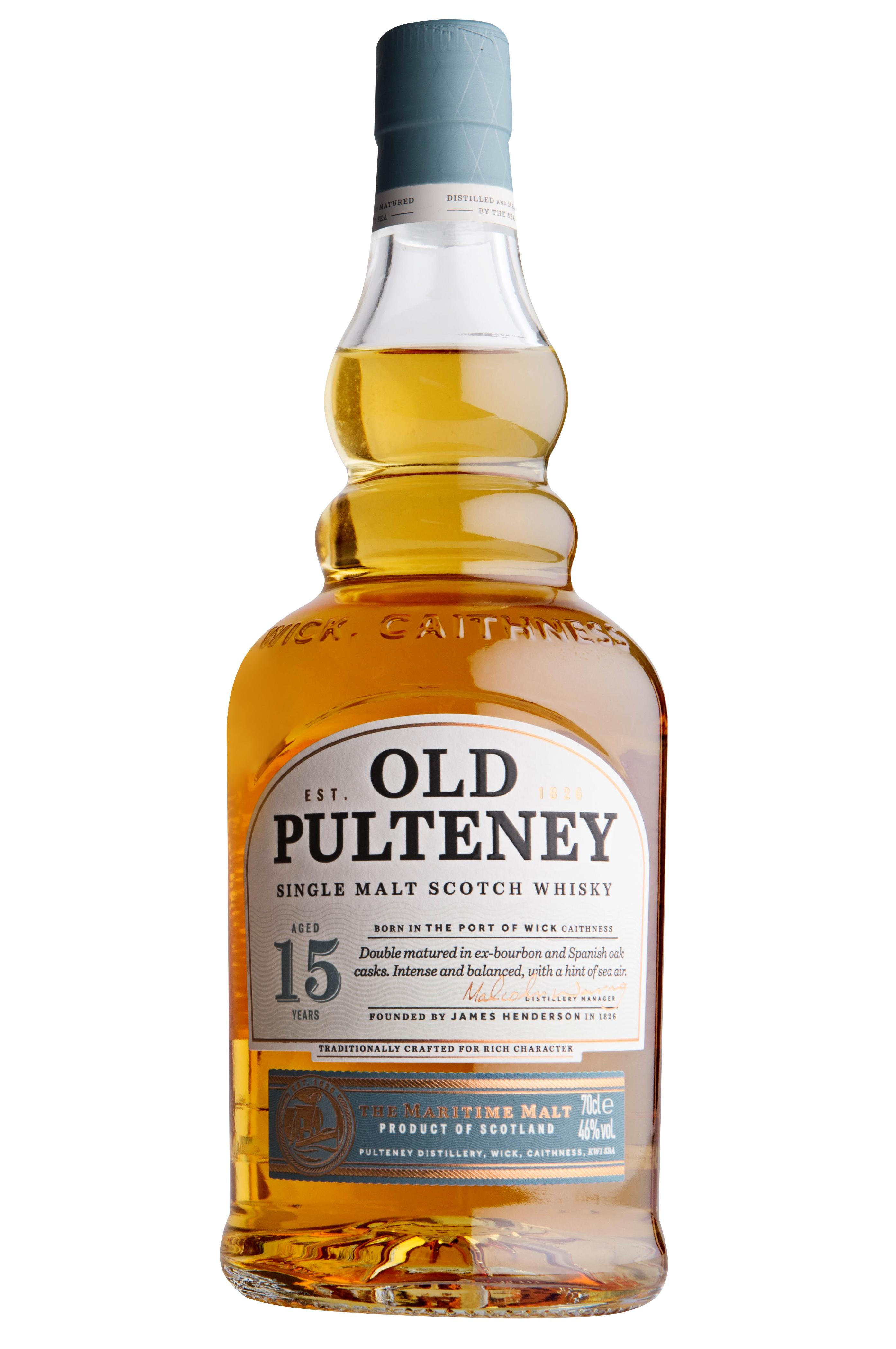 Old Pulteney, 15-year-old, Highland Single Malt Scotch Whisky (46%)
