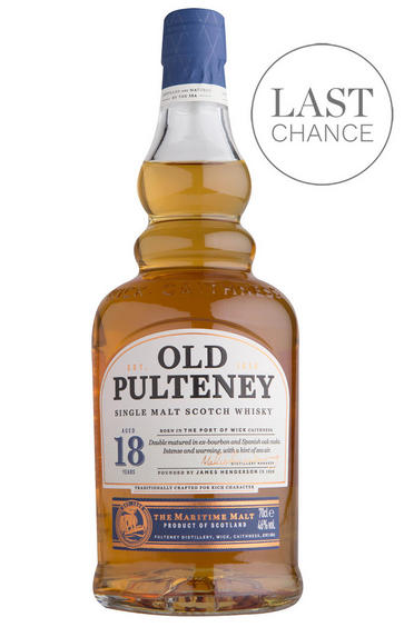 Old Pulteney 18-year-old, Highland, Single Malt Scotch Whisky, (46.0%)