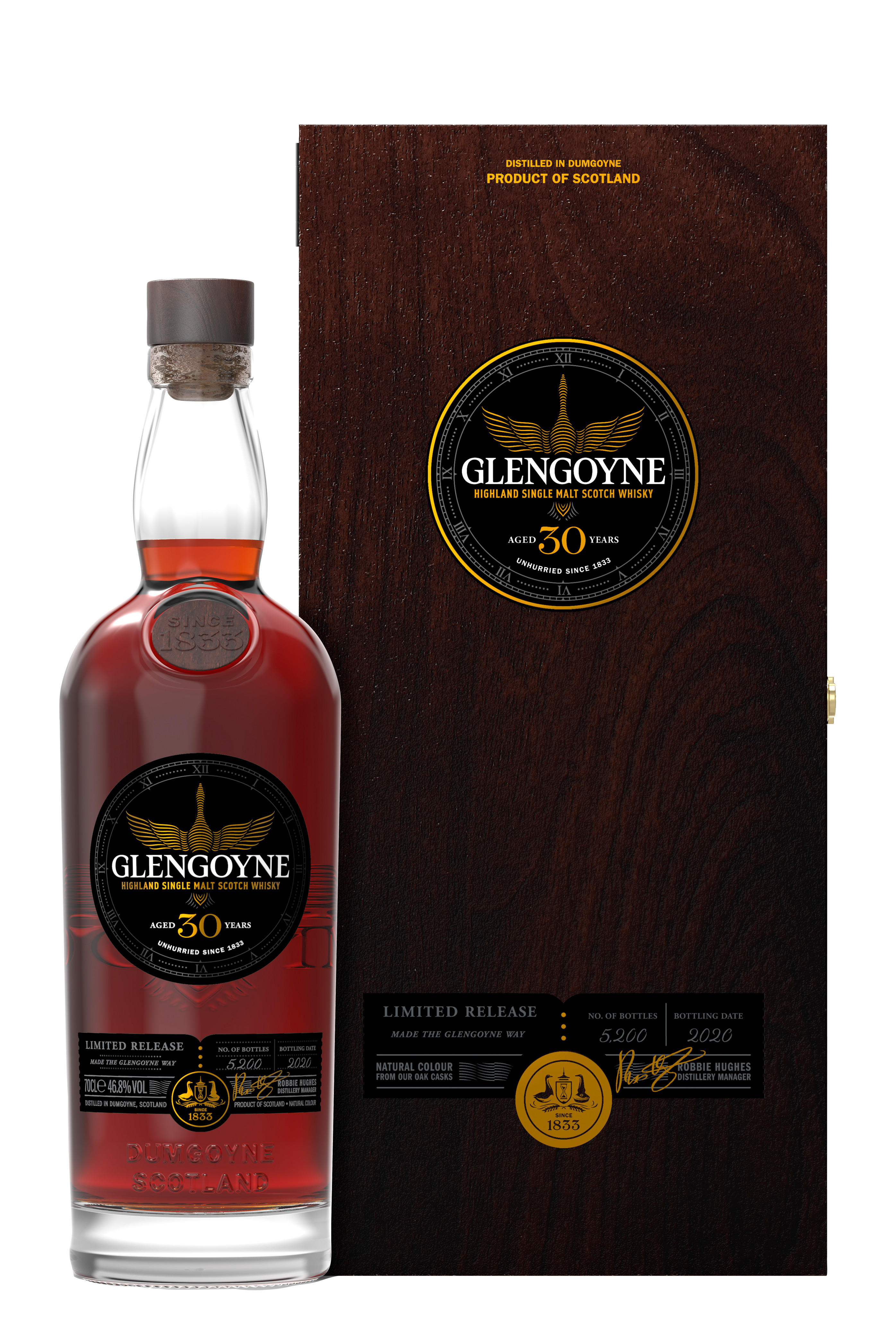 Glengoyne, 30-Year-Old, Highland, Single Malt Scotch Whisky (46.8%) bottle