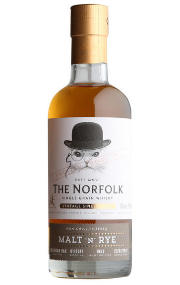 The Norfolk Malt 'n' Rye, Single Grain English Whisky, 45%
