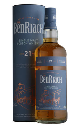 BenRiach, 21-Year-Old, Speyside, Single Malt Scotch Whisky (46%)