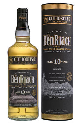 BenRiach, Curiositas, Peated, 10-Year-Old, Speyside, Single Malt Scotch Whisky (40%)