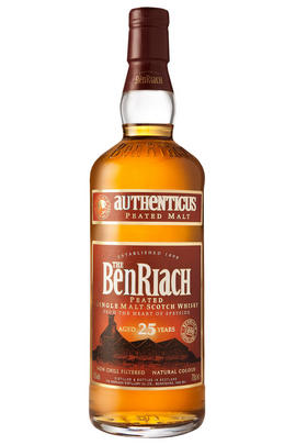 BenRiach, Authenticus, Peated, 25-Year-Old, Speyside, Single Malt Scotch Whisky (46%)