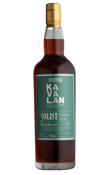 Kavalan, Solist, Port Cask, Single Malt Whisky, Taiwan (57.8%)