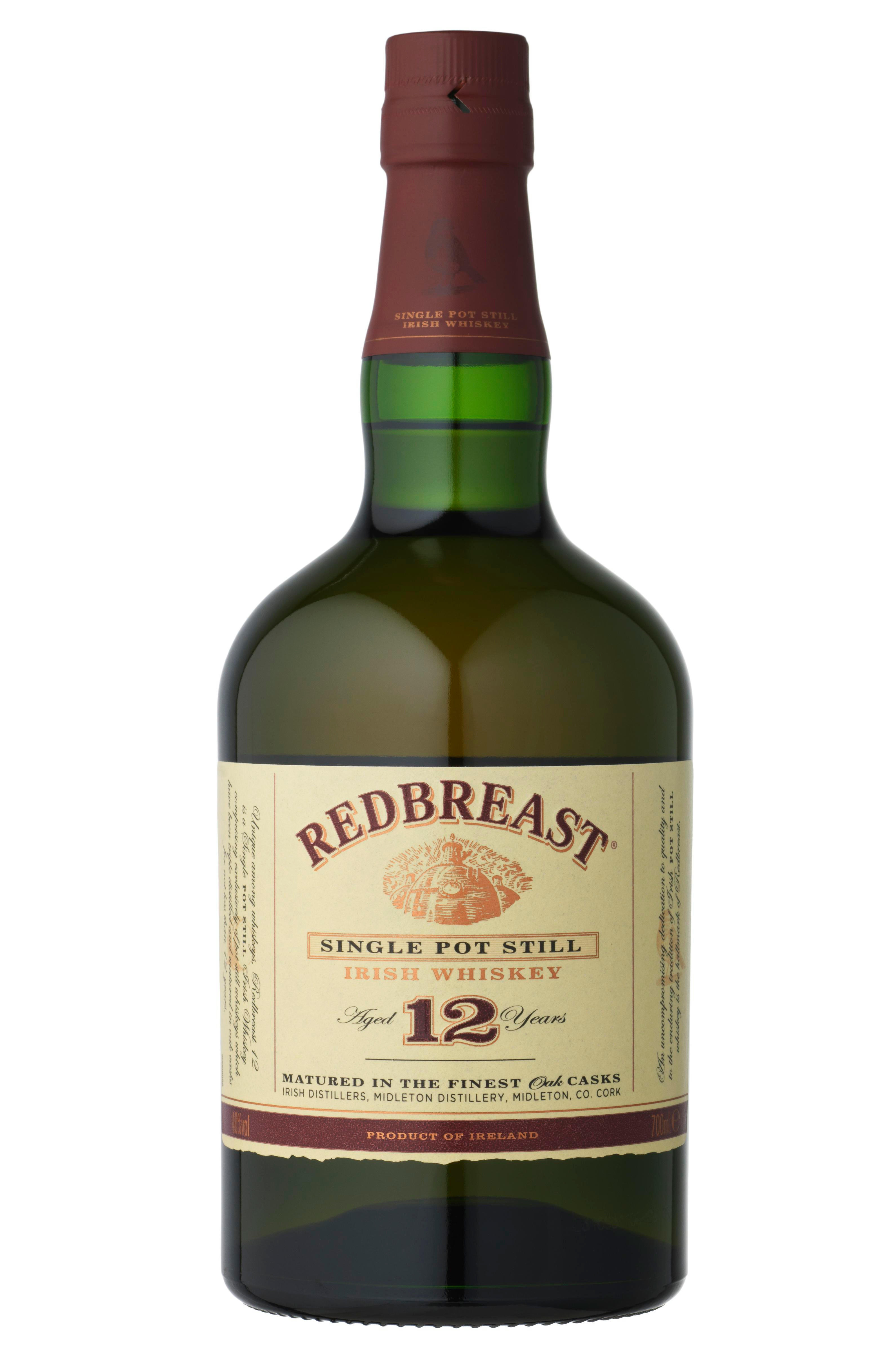 Redbreast, 12-Year-Old, Single Pot Still Whiskey, Ireland (40%)